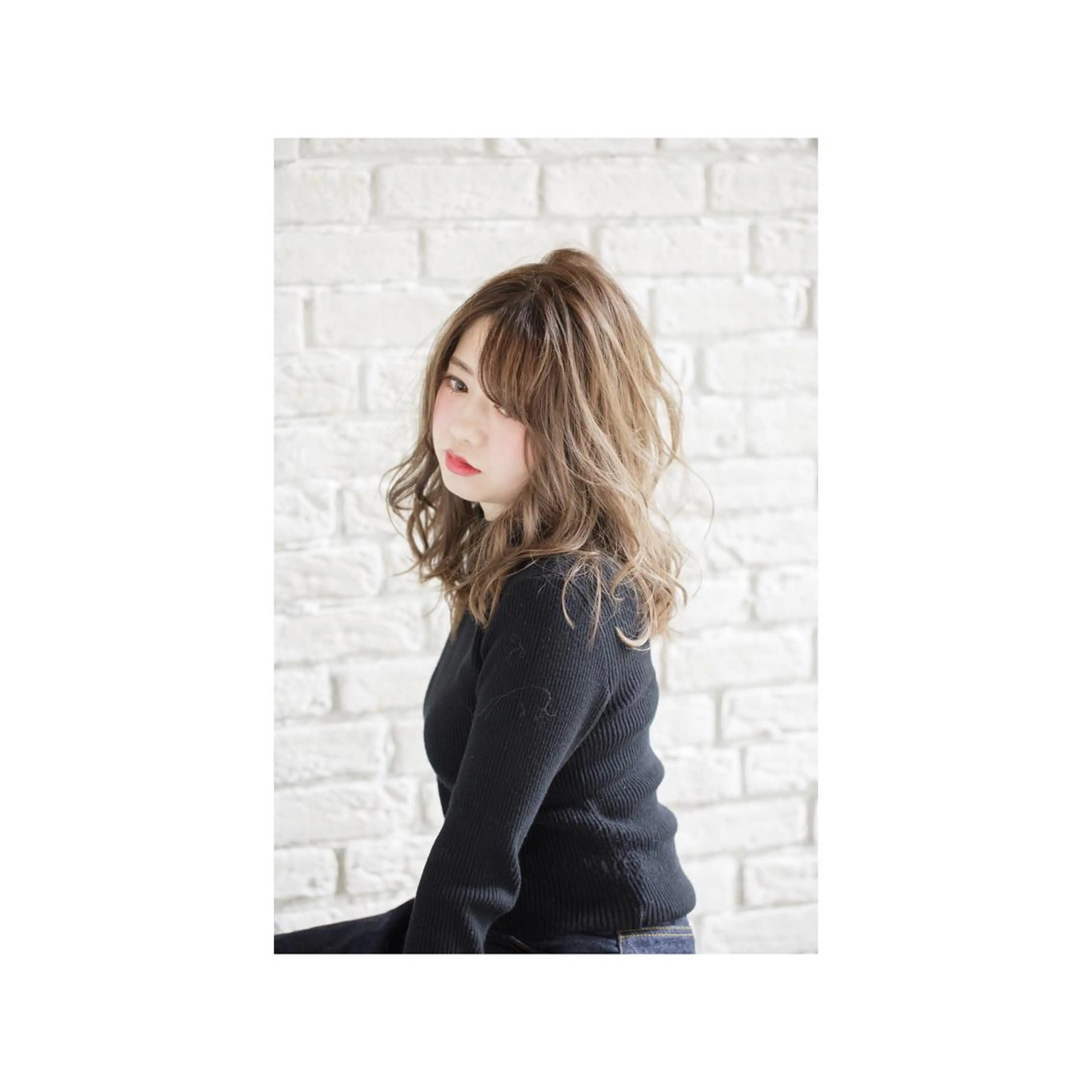 ロング なかの たくみのヘアスタイル