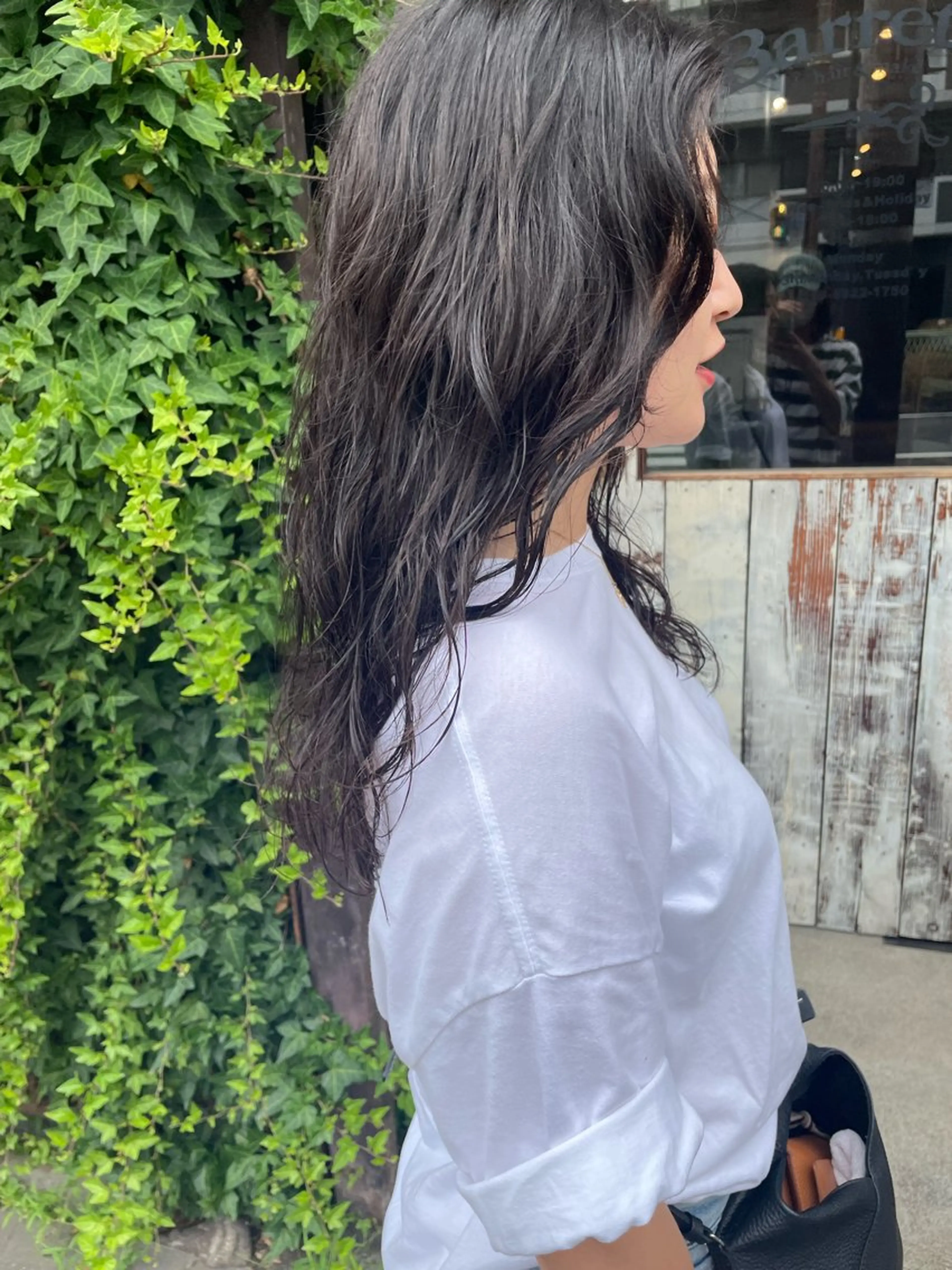 ロング パーマ カット パーマ 鎌田卓也/髪質改善 /透明感カラーのヘアスタイル