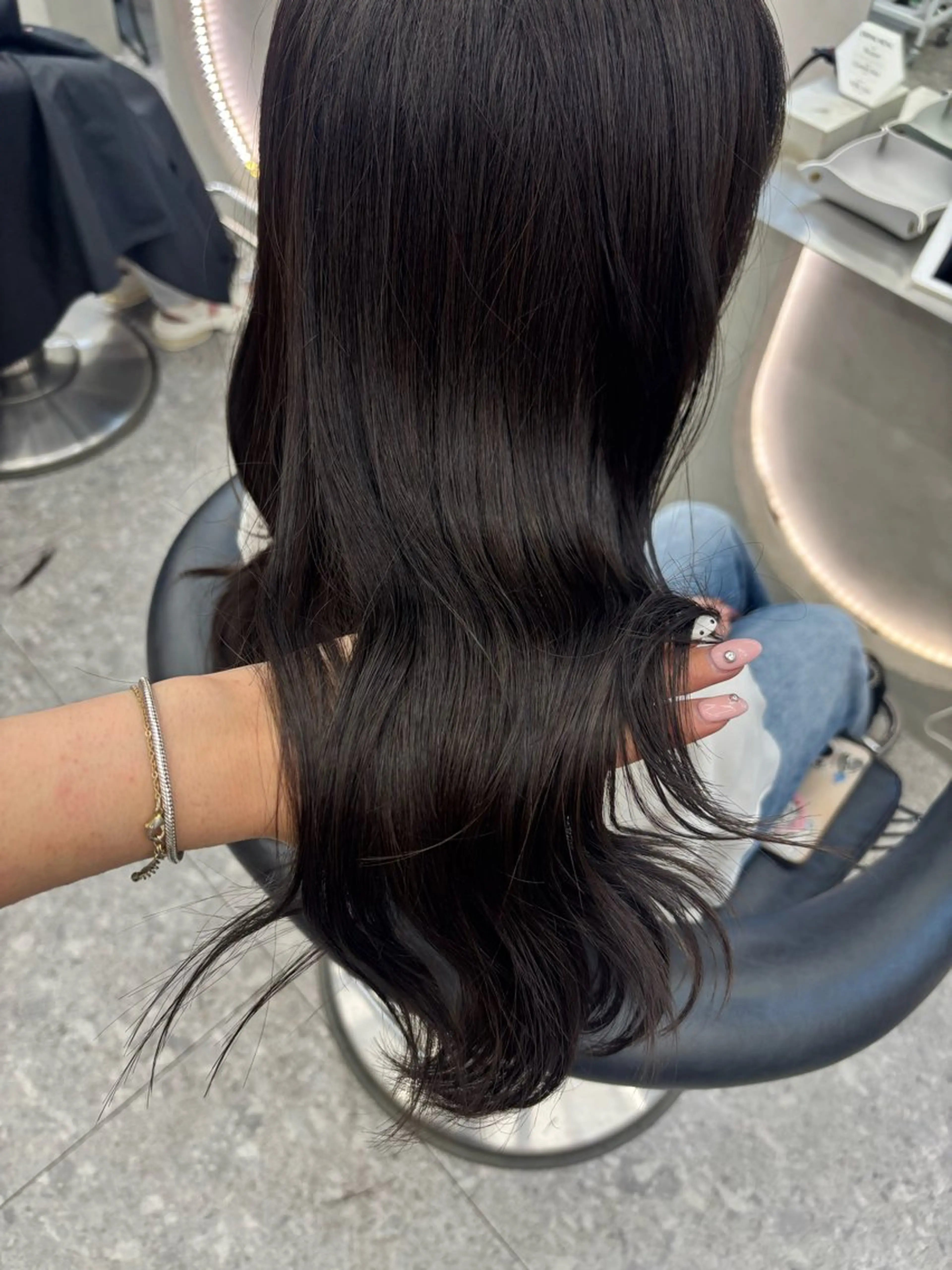 ロング MOMOHA/ 🍑レイヤーカットのヘアスタイル