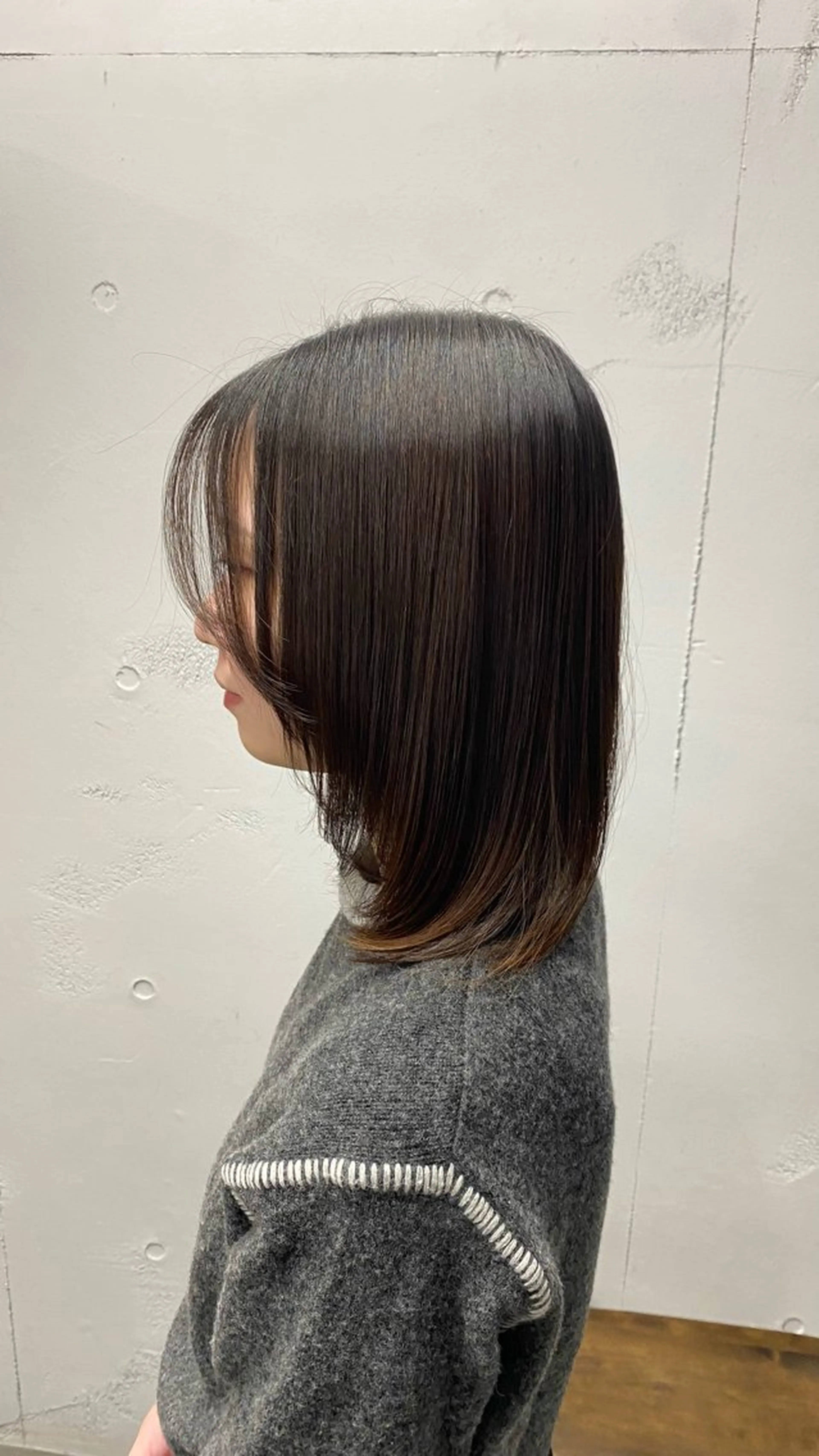 ミディアム 太田 すず香のヘアスタイル