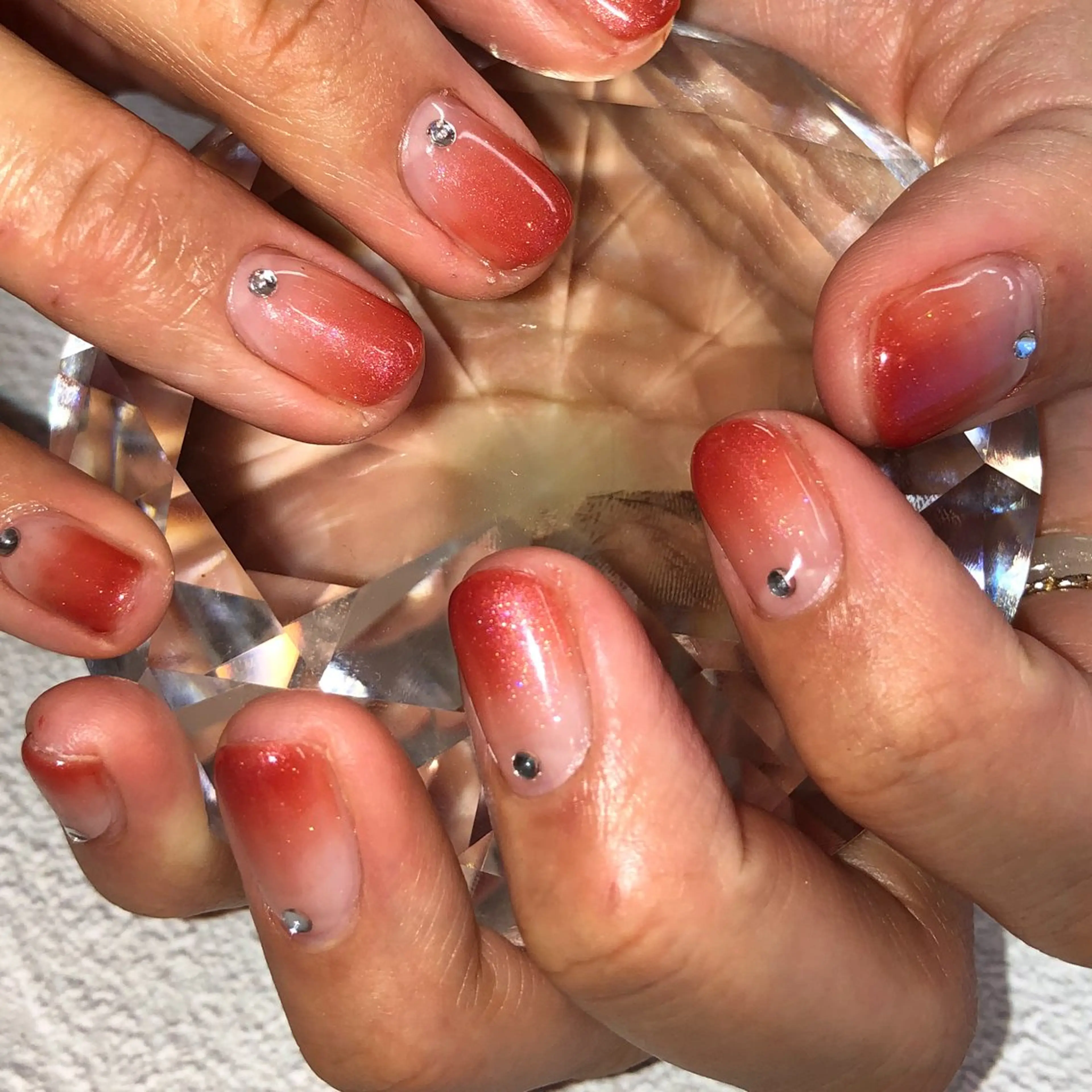 ネイル グラデーション 222Nail [稲田さやか]のネイルデザイン