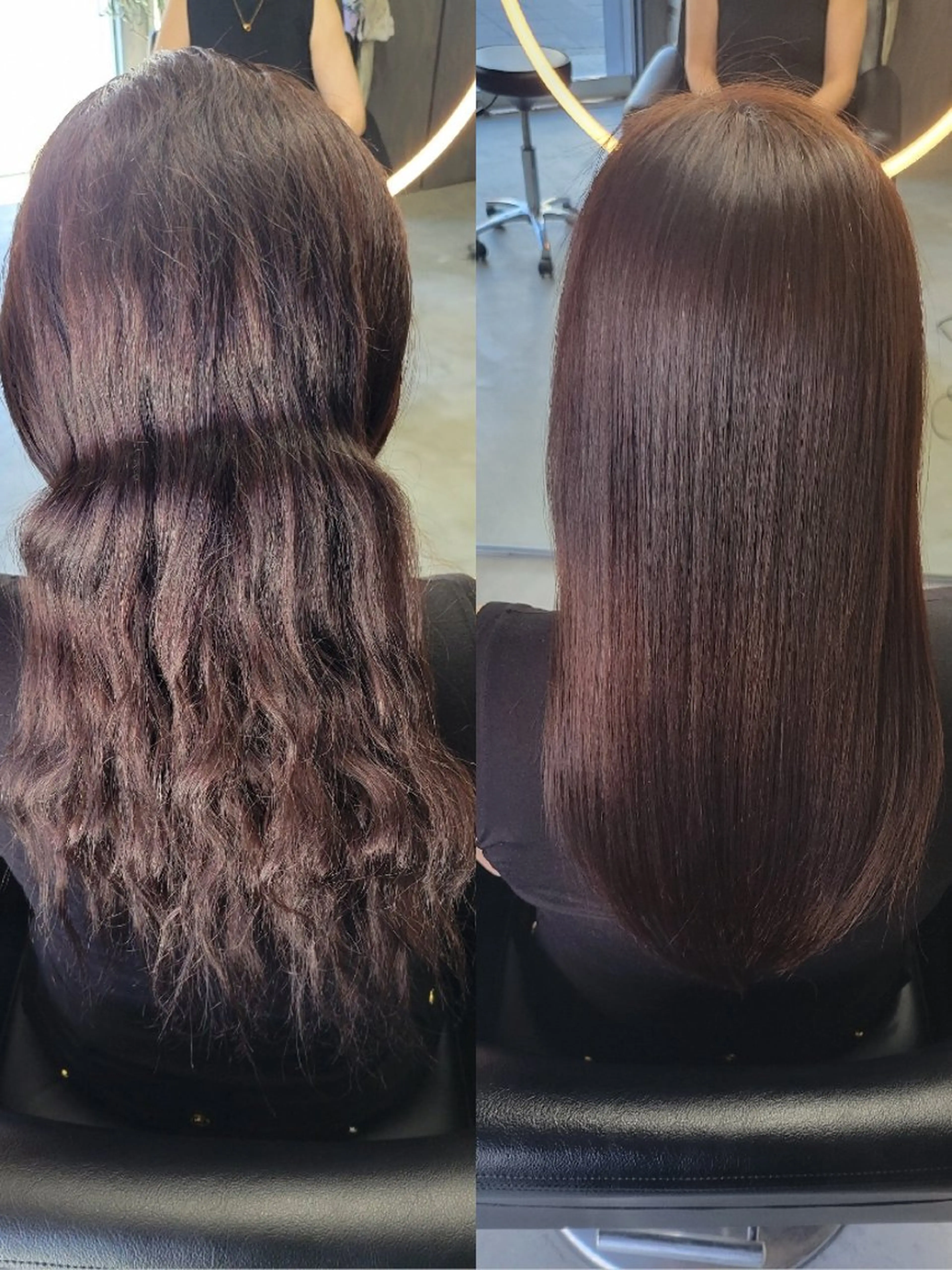 ロング カラー schwarz  黒森一馬のヘアスタイル