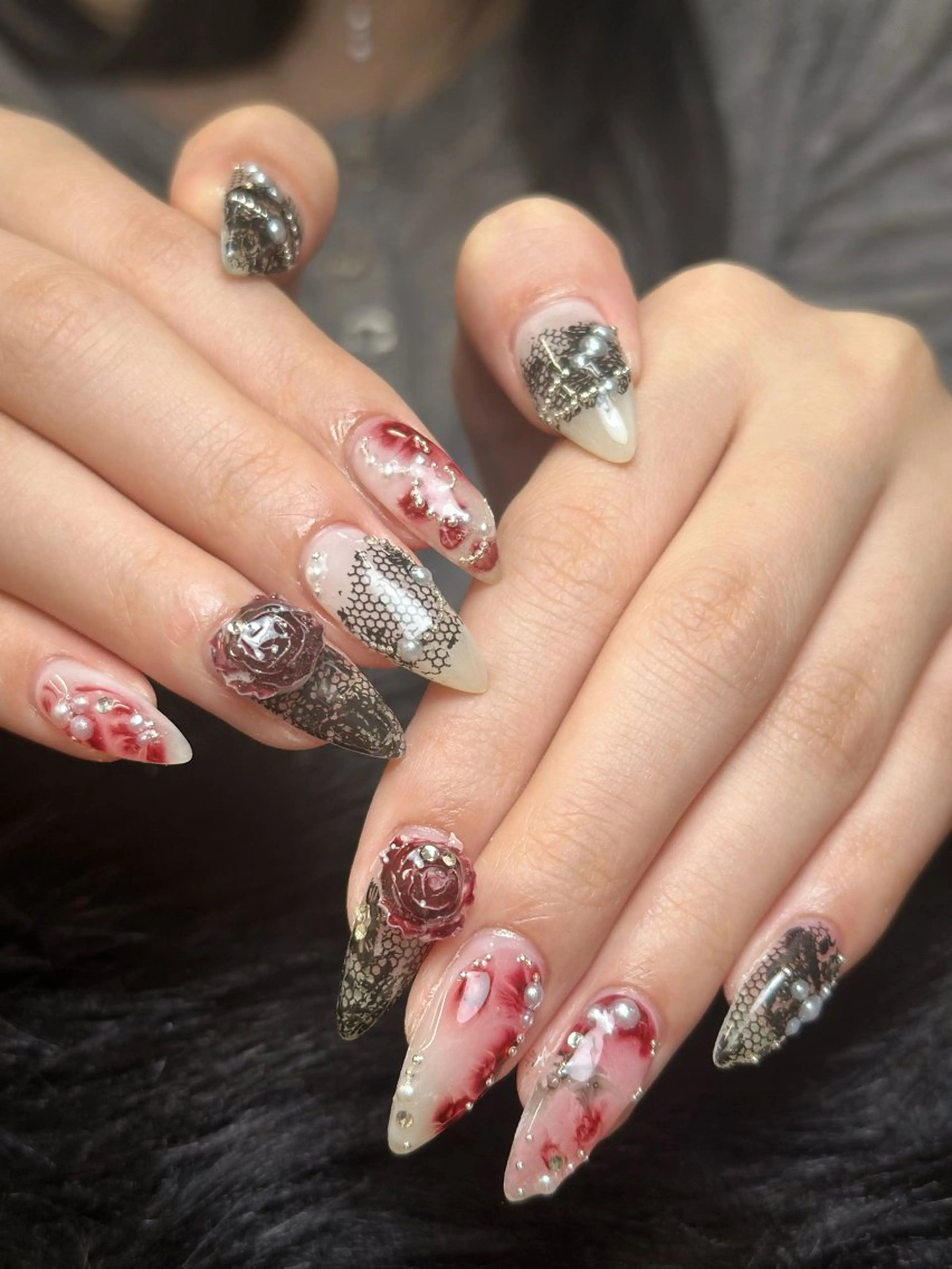 ネイル アートネイル ジェルネイル ニュアンスネイル シンプルネイル ネイルチップ ハンドネイル Nienail_ Luxeのネイルデザイン