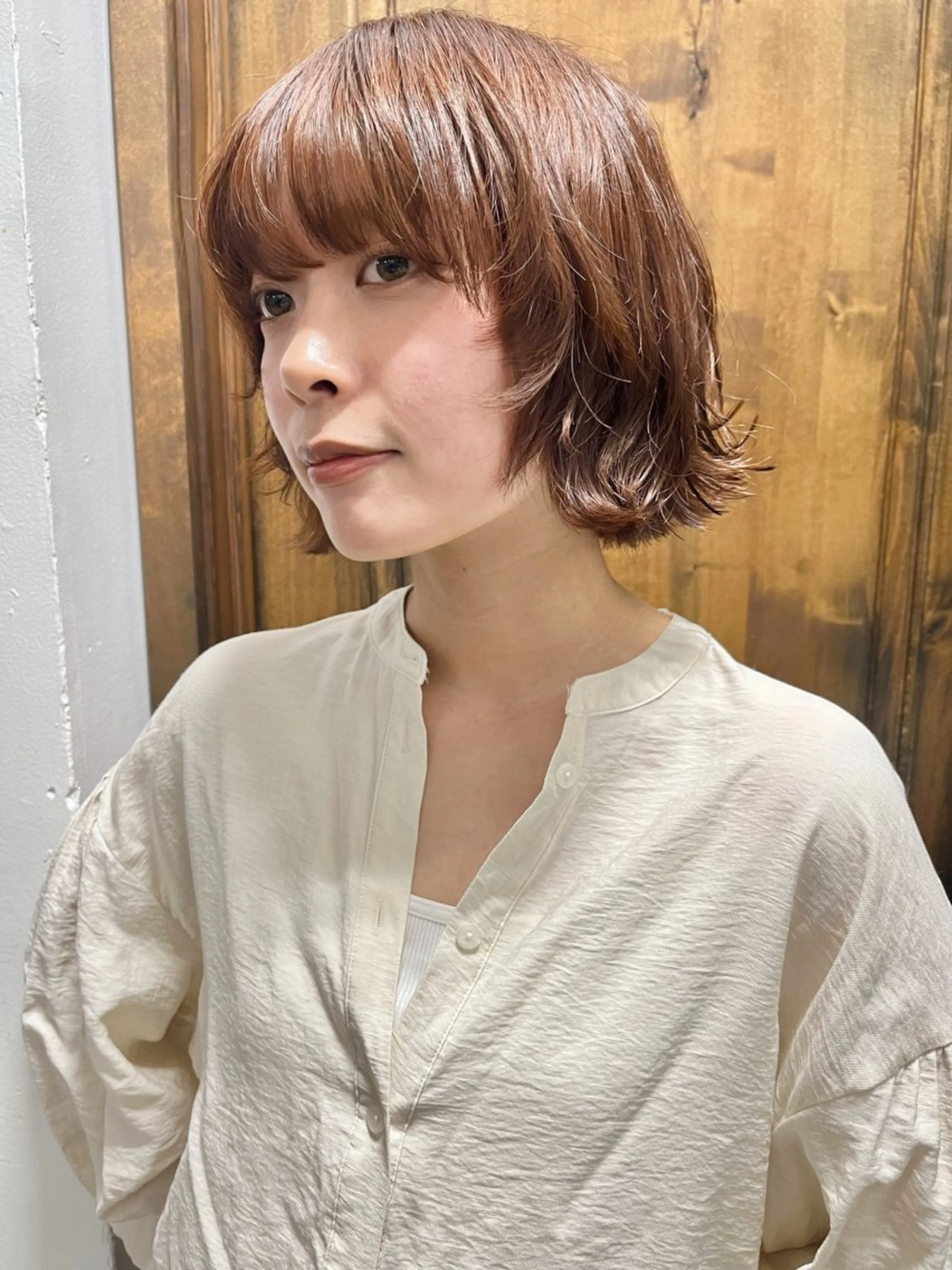 ショート パーマ Shibata Mizukiのヘアスタイル