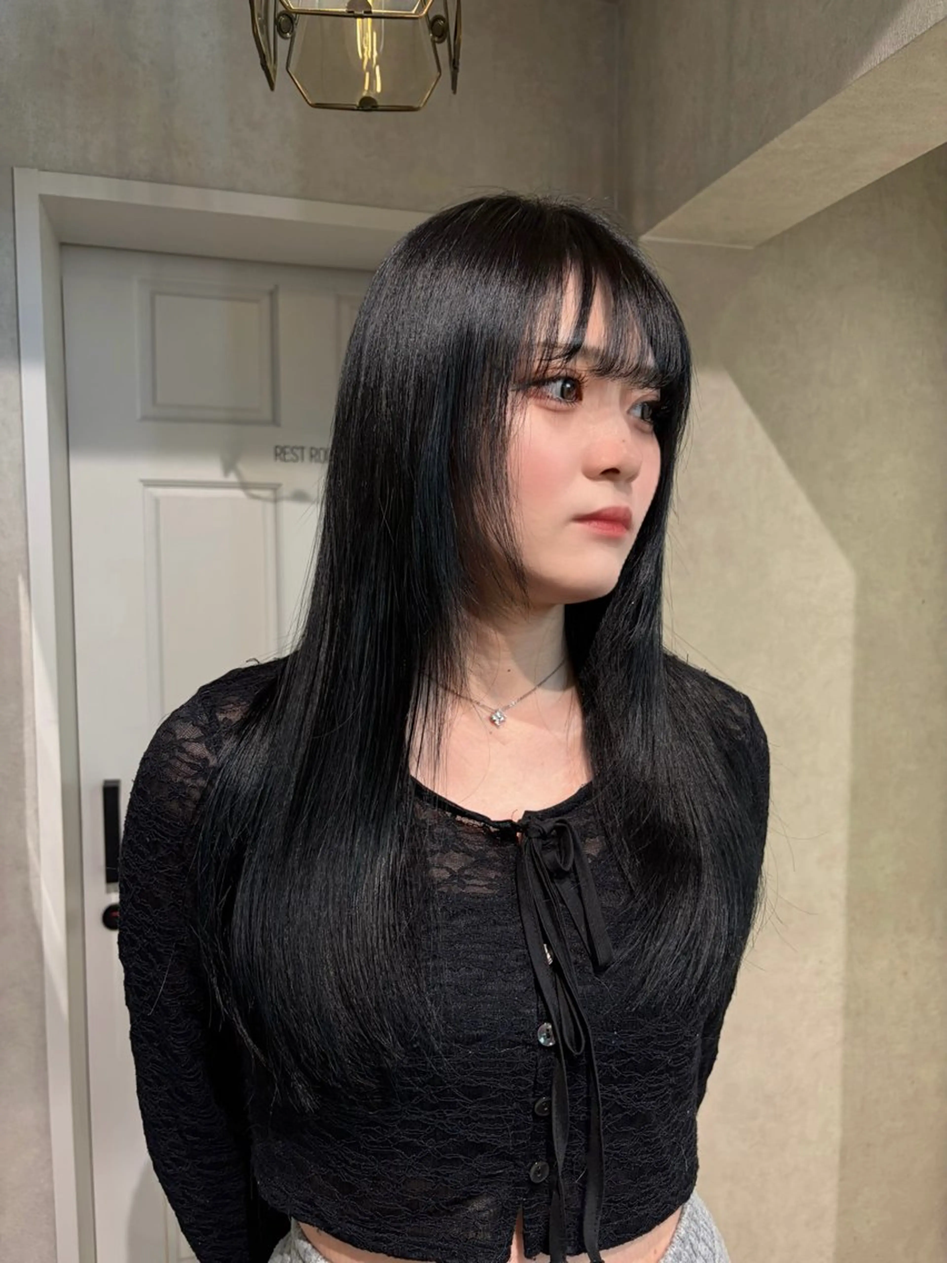 就活や実習に🖤ダークトーンカラー🖤の写真