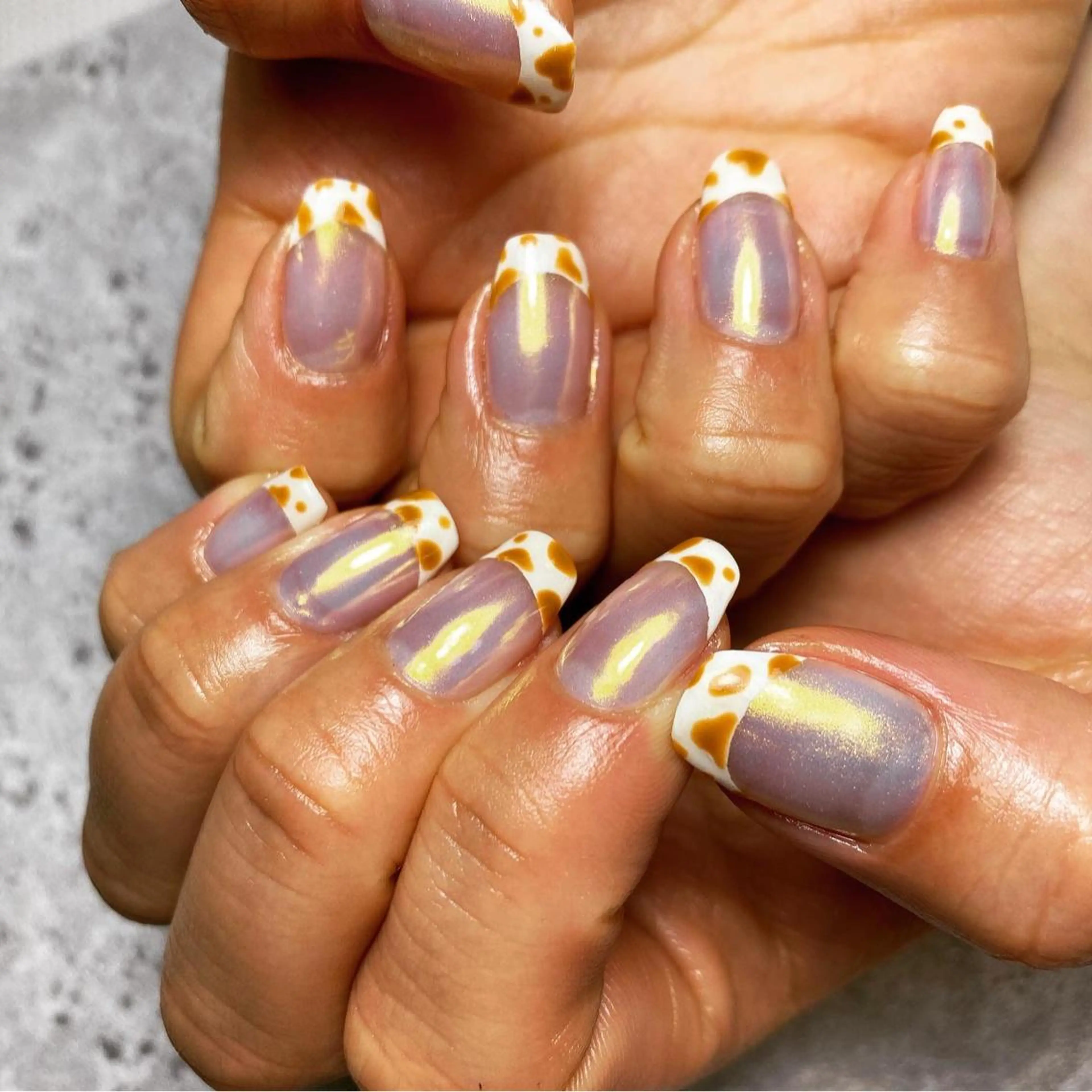 ネイル 持ち込み ハンドネイル ハンドケア 🌿Charme🌿 MAIのネイルデザイン