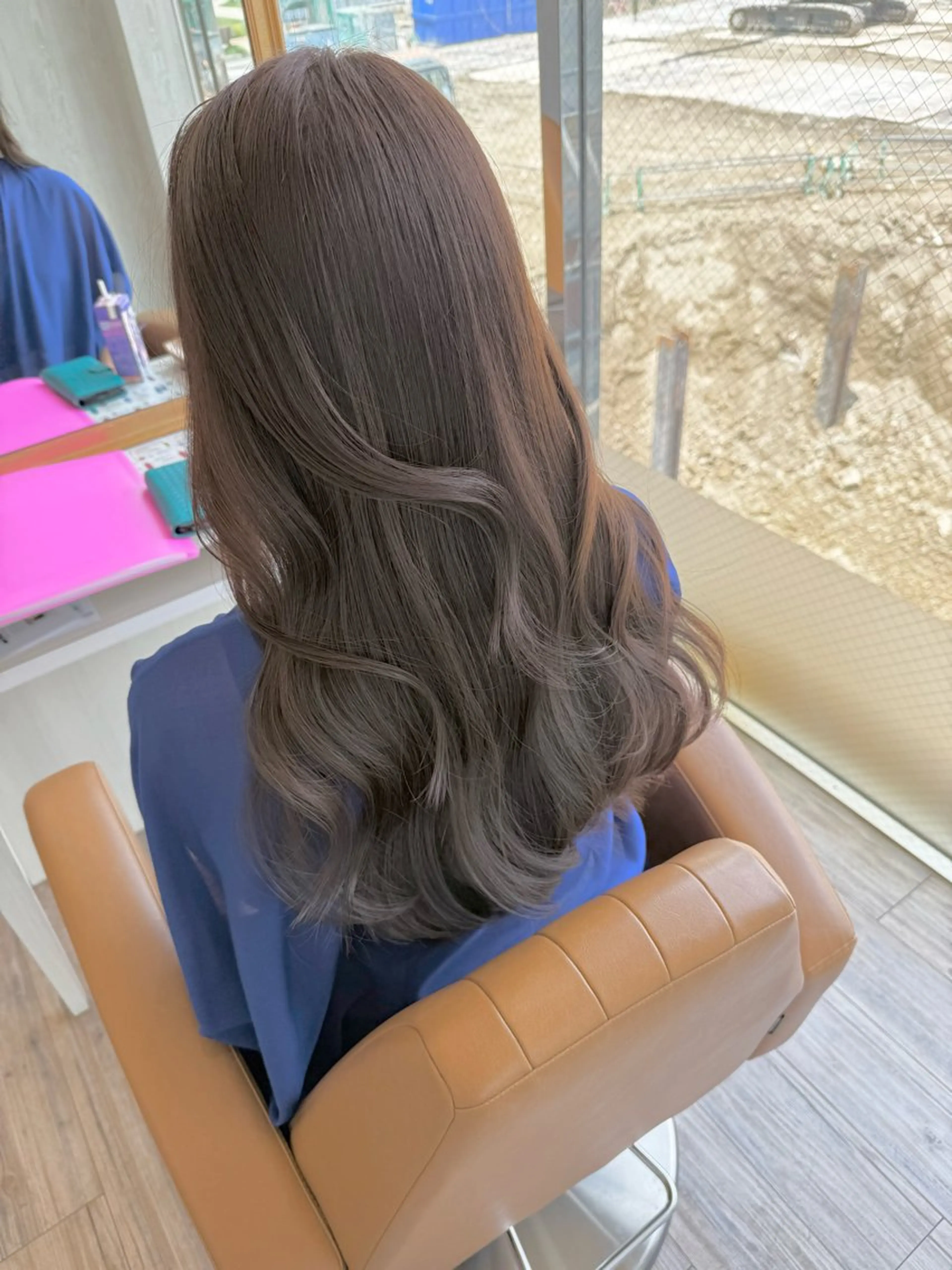 ロング カラー ブリーチ ダブルカラー ブリーチなしカラー ヘアカラー トリートメント 河合秀明/ショート /ボブ/レイヤーのヘアスタイル