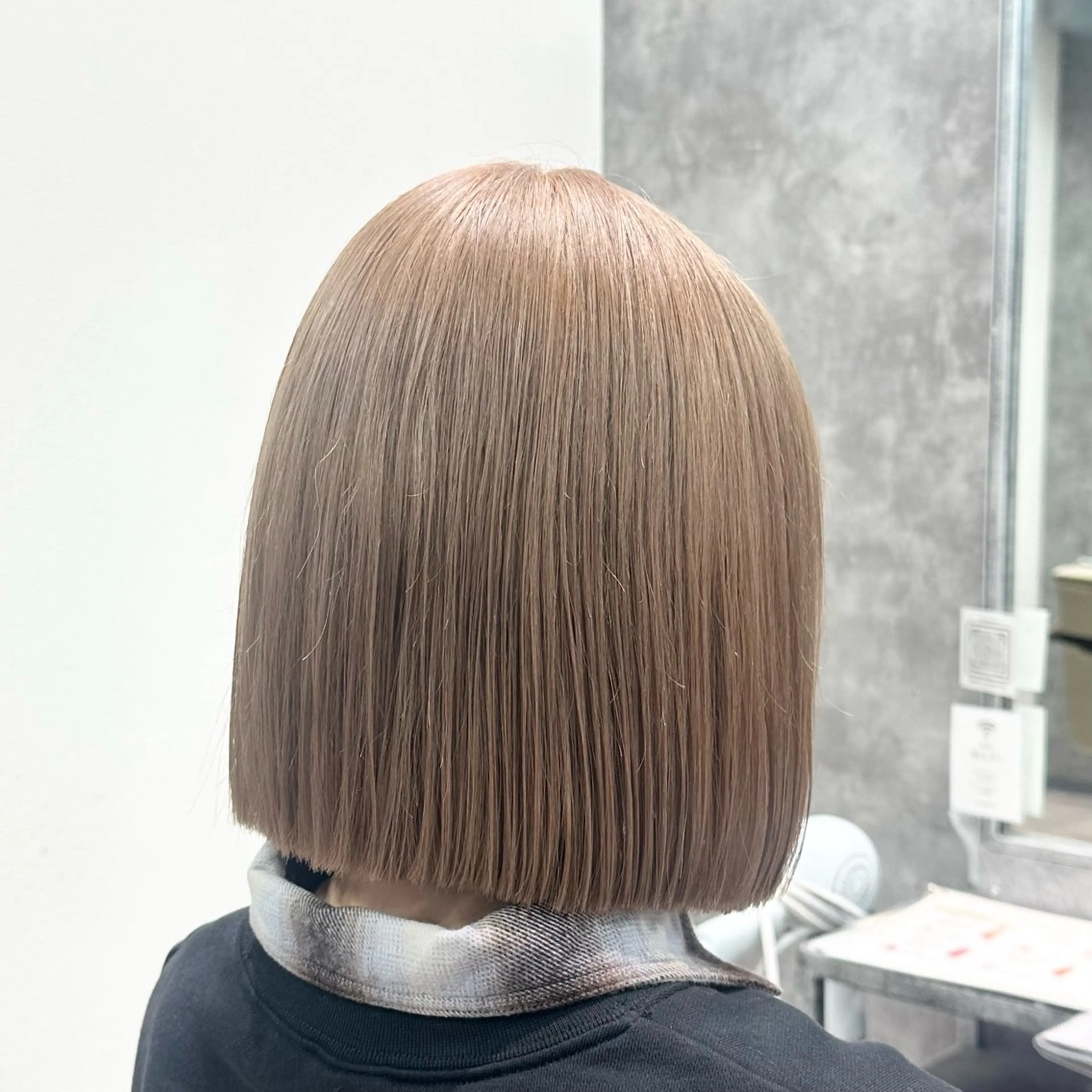 ミディアム カラー 似合わせボブ 🌻 北澤七海のヘアスタイル