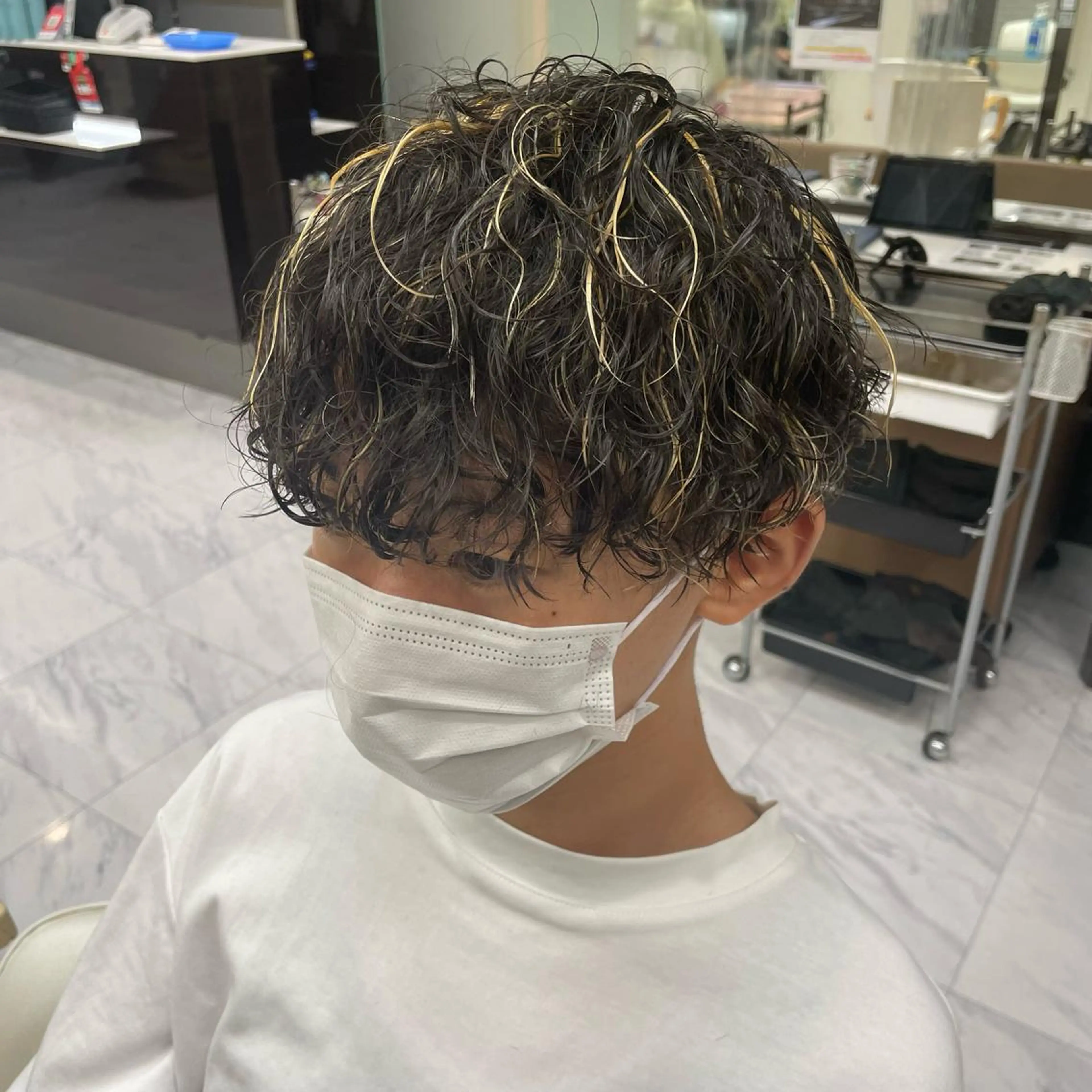 メンズ カット パーマ limit🦄店長 髪質改善KOUHEIのヘアスタイル