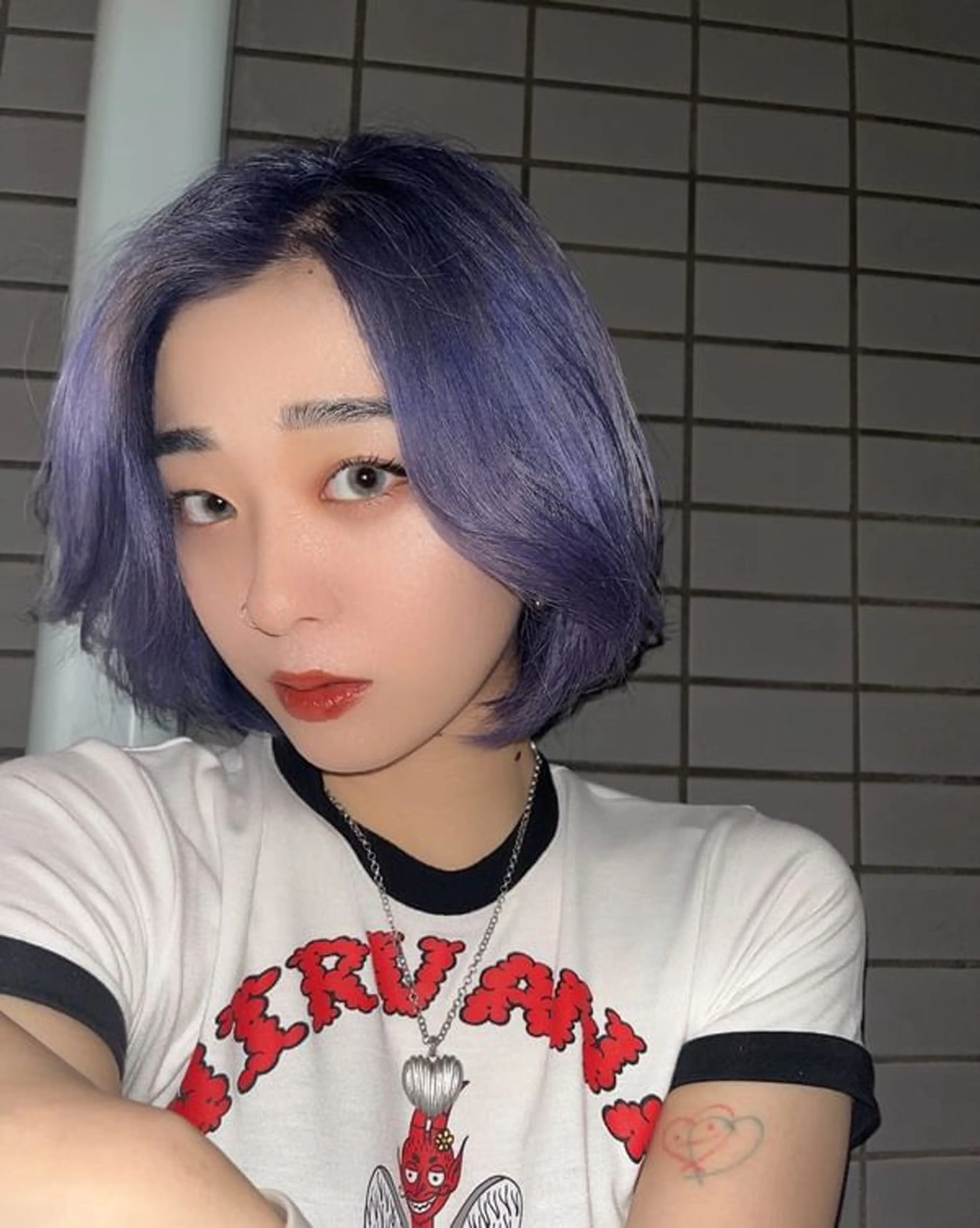 ミディアム カラー ヘアカラー yuumi 👱🏻‍♀️のヘアスタイル