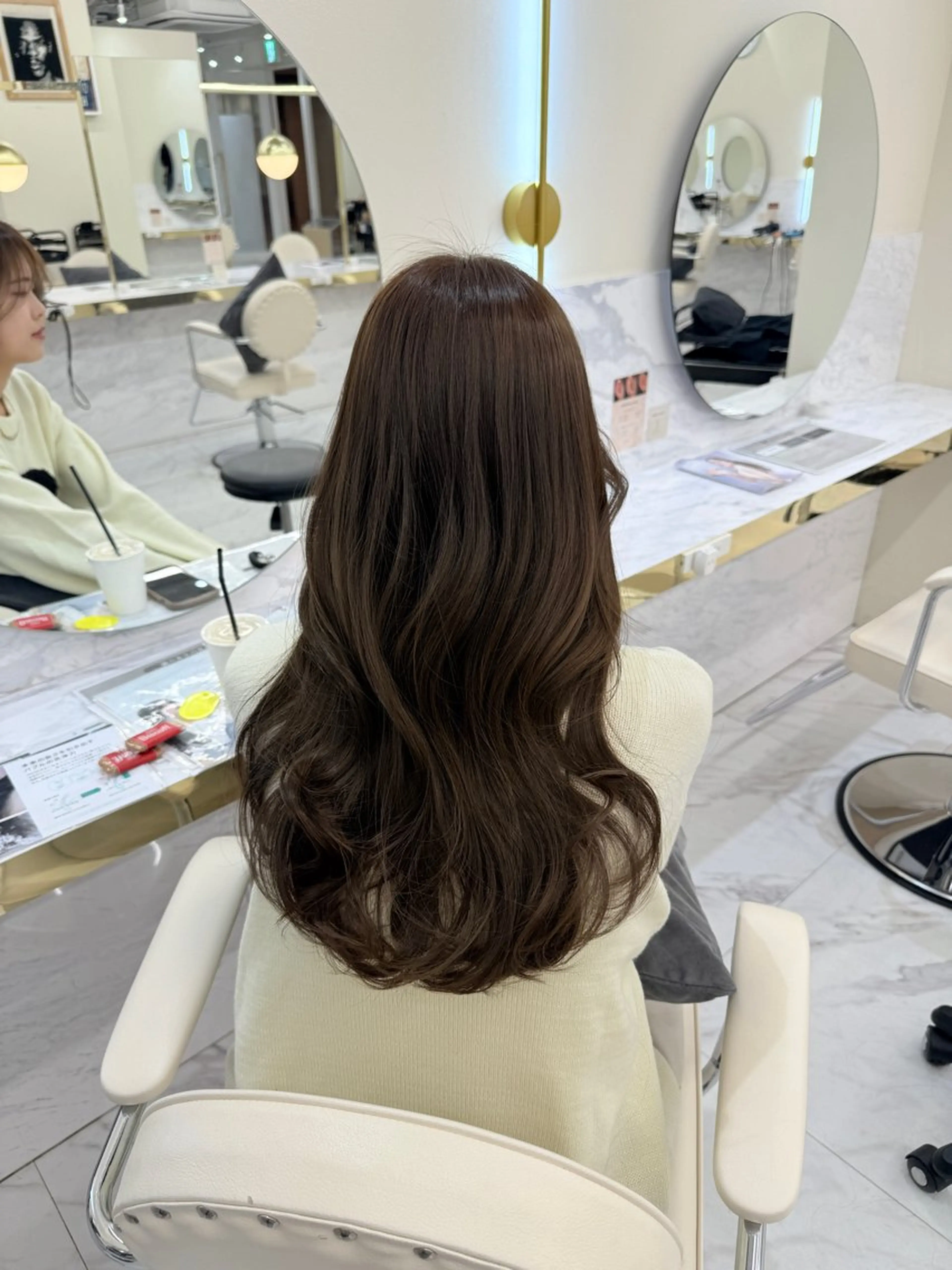 ロング カラー ヘアカラー 韓国ヘア🇰🇷艶 カラー/sakuraのヘアスタイル