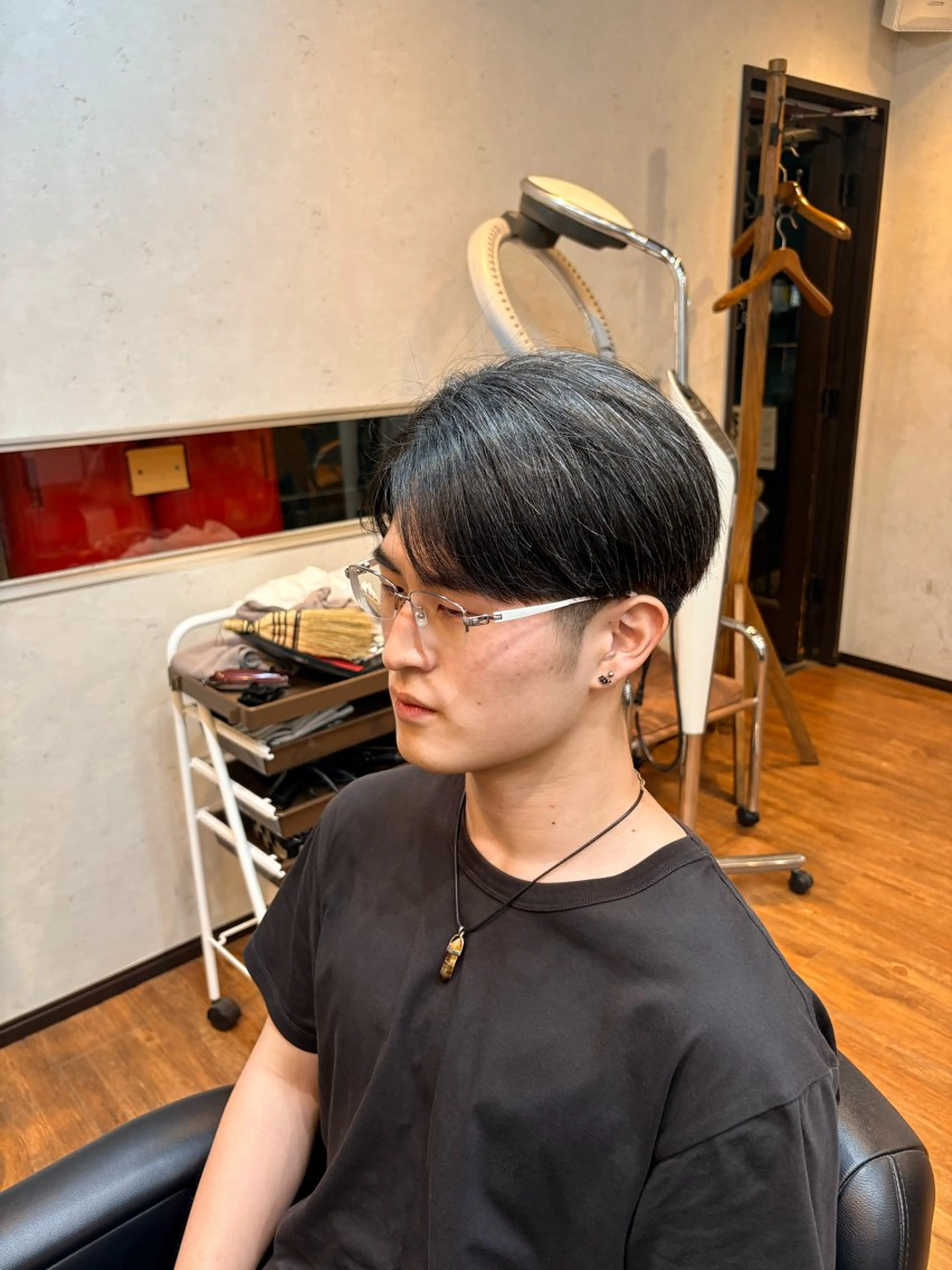 ショート メンズ マッシュ 刈り上げ ヤマシタマサキ /メンズカットモデルのヘアスタイル