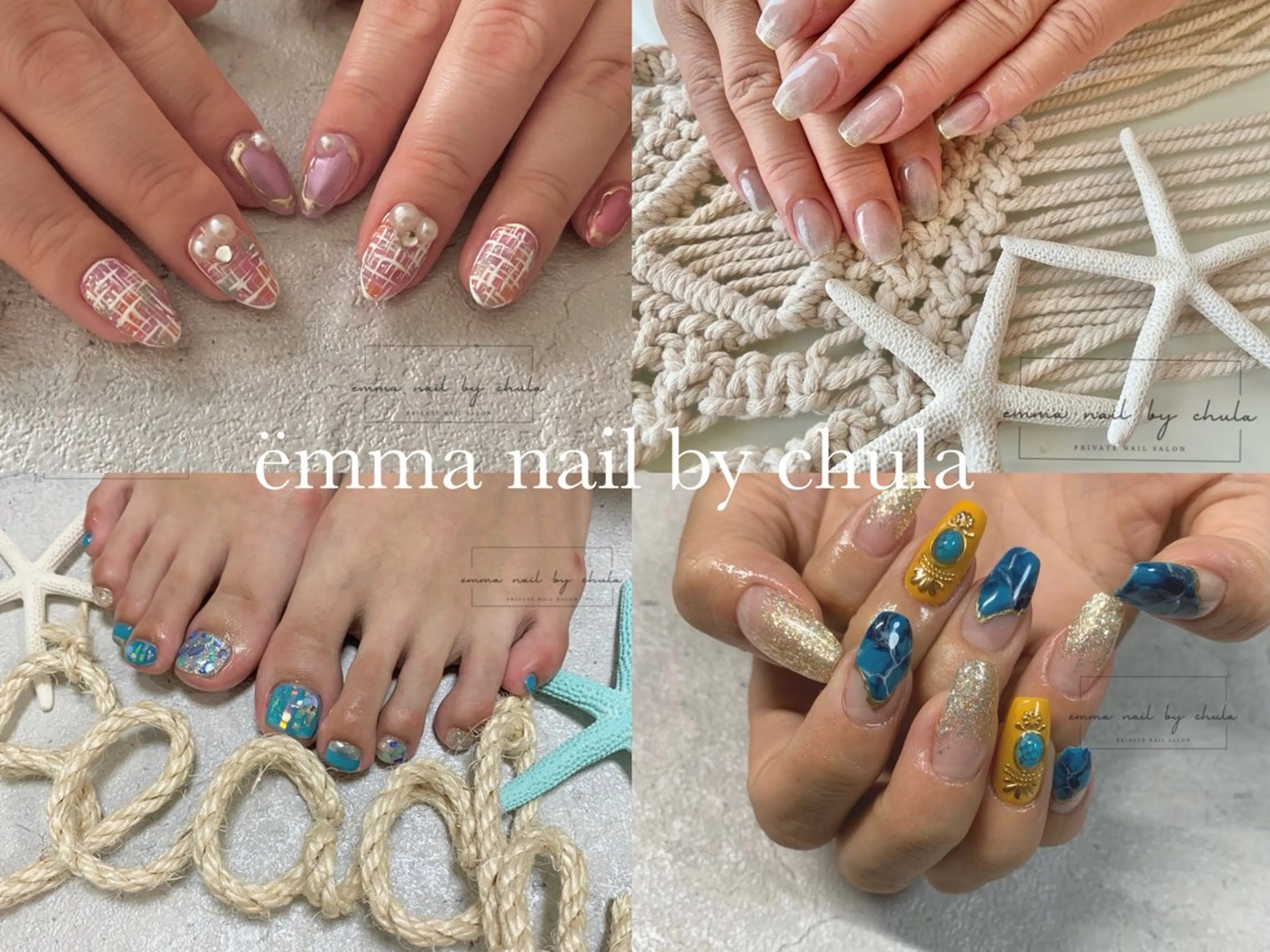 ネイル ëmma nail_ by chulaのネイルデザイン