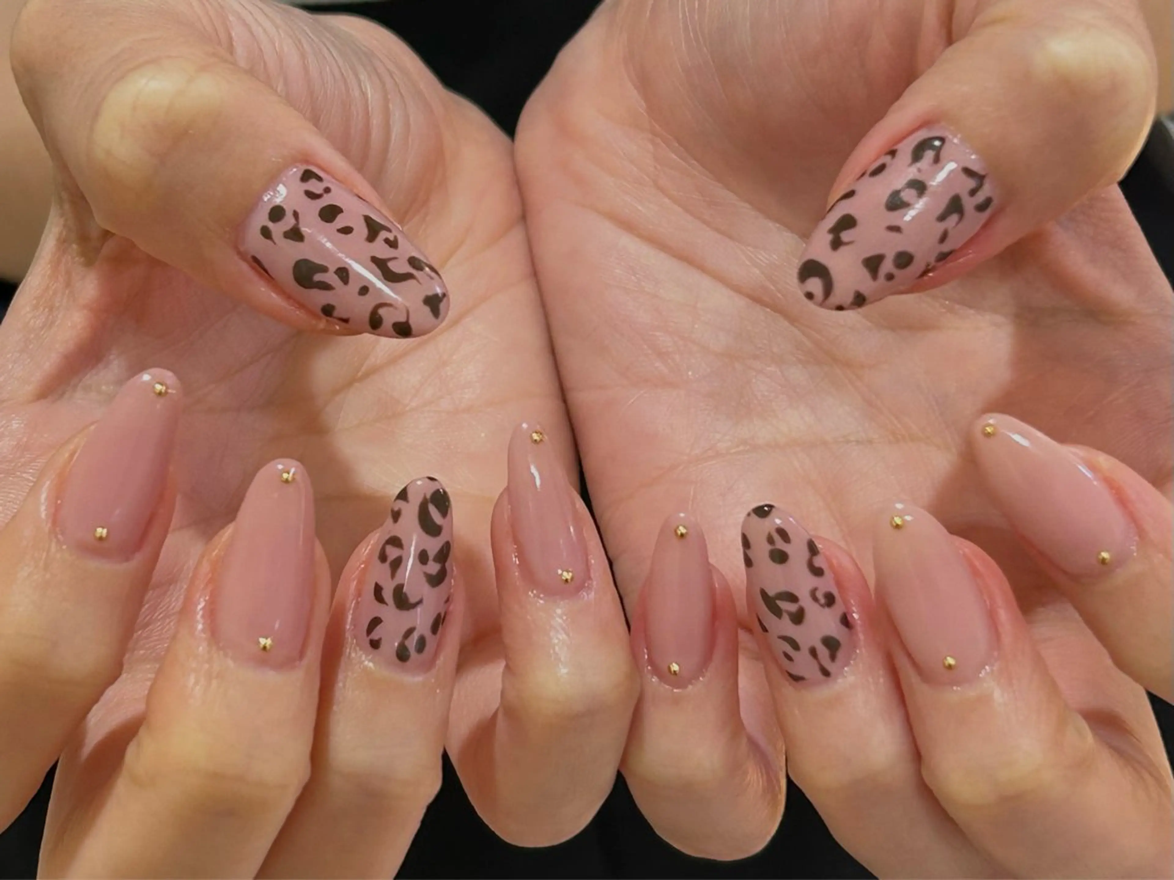 ネイル アニマル柄 Bianca栄店 はるなのネイルデザイン