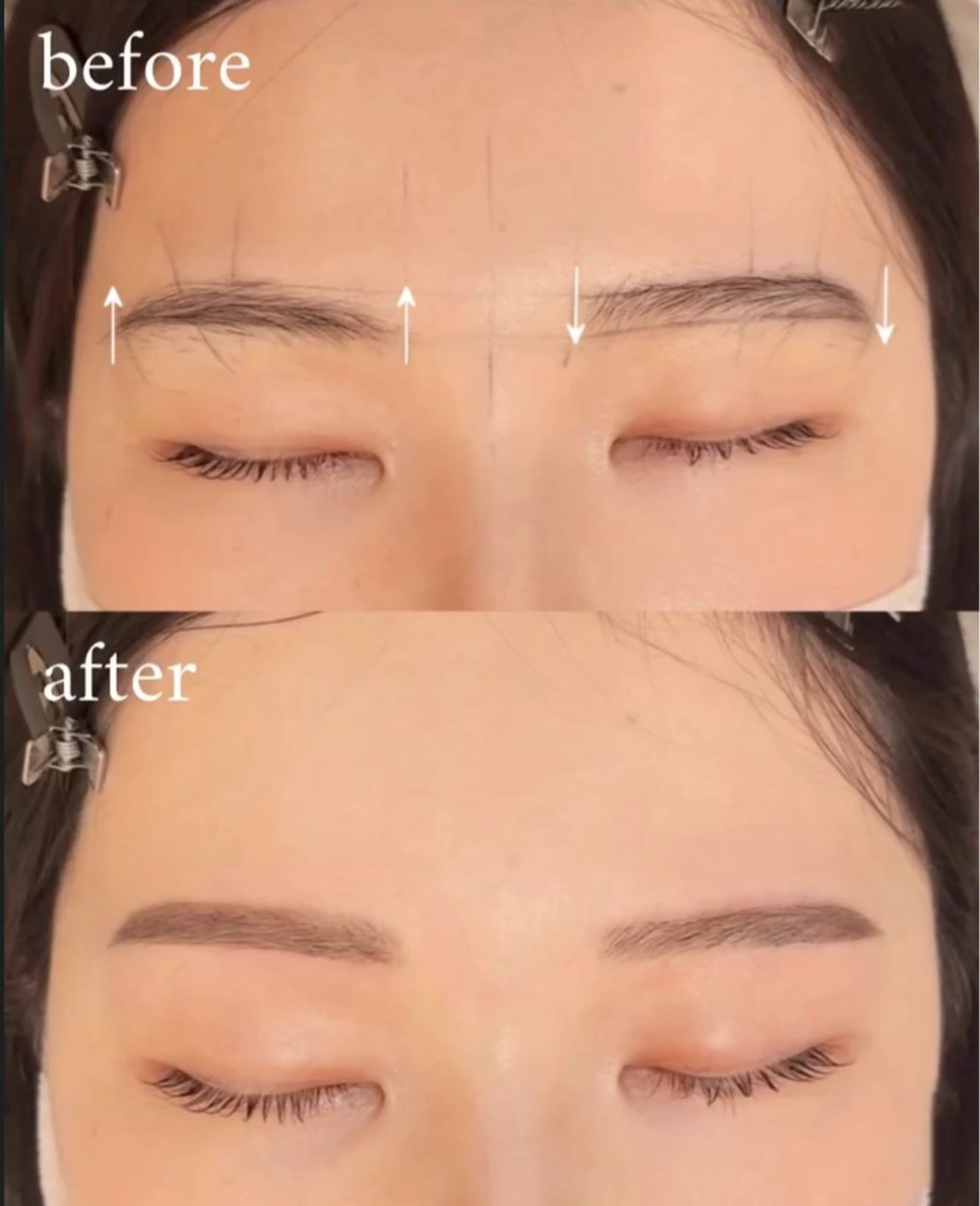 アイブロウ アンジュール の家インクのマツエク・マツパデザイン