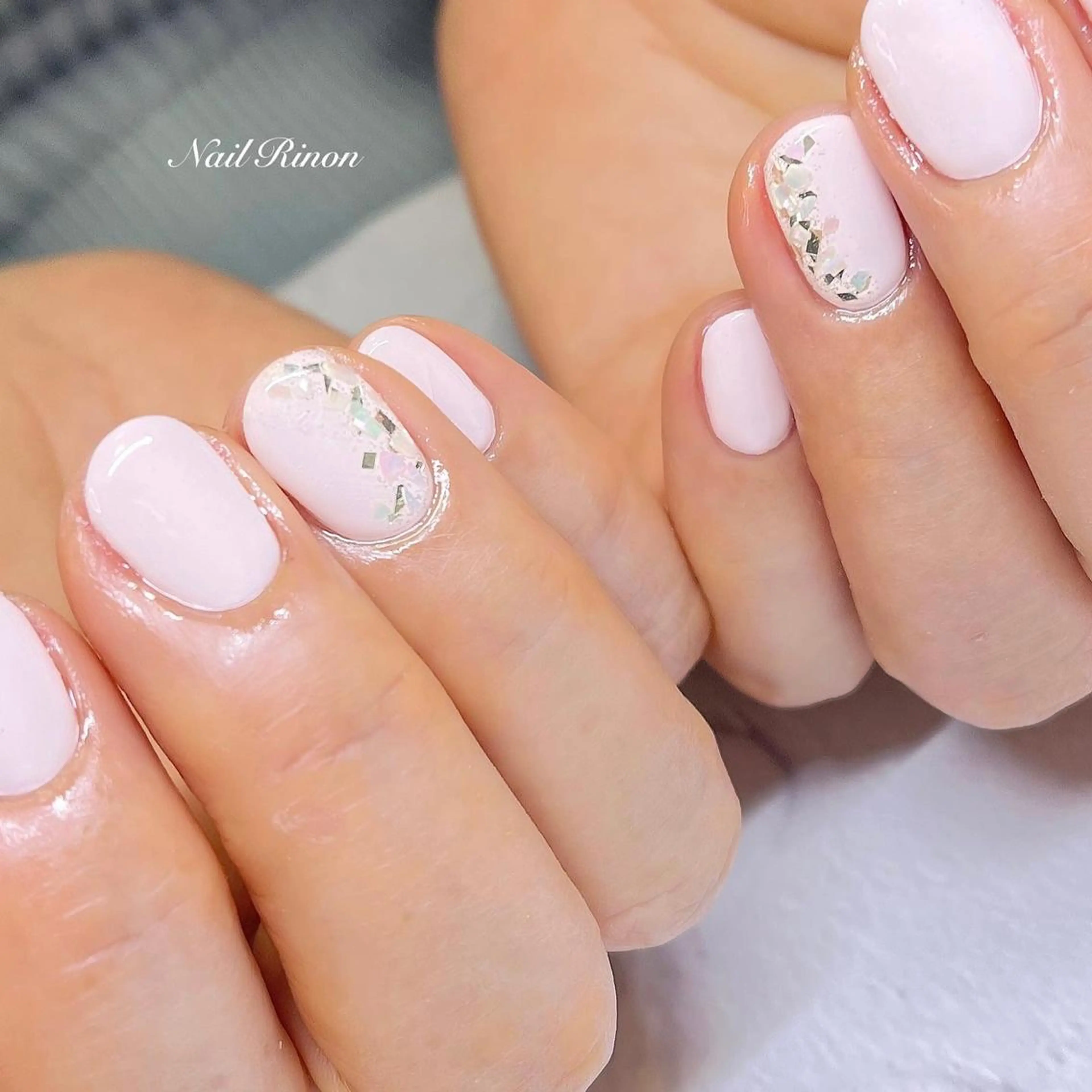 ネイル シンプルネイル ハンドネイル Nail Rinonのネイルデザイン