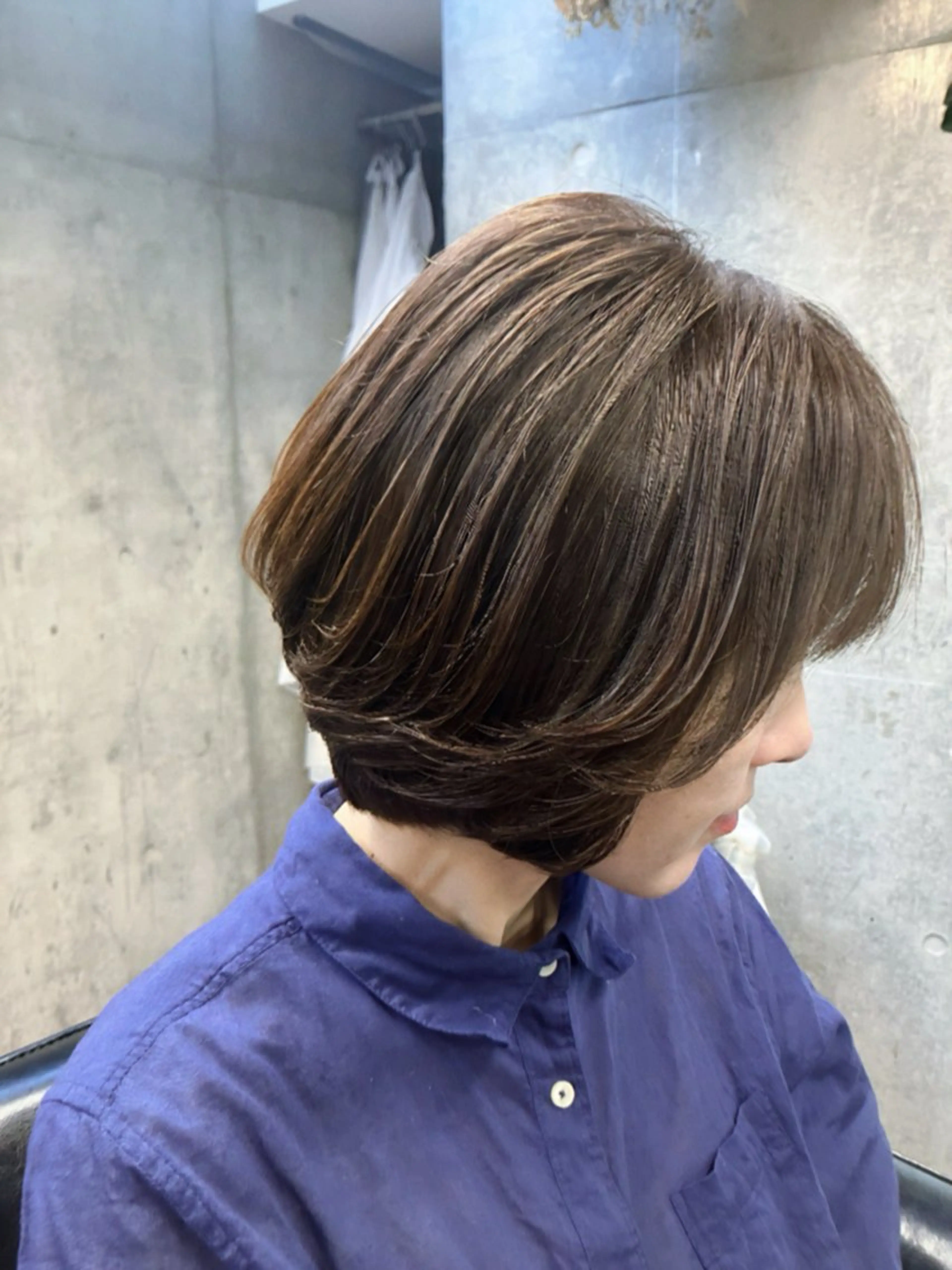 ショート メンズパーマ shell 宮下のヘアスタイル