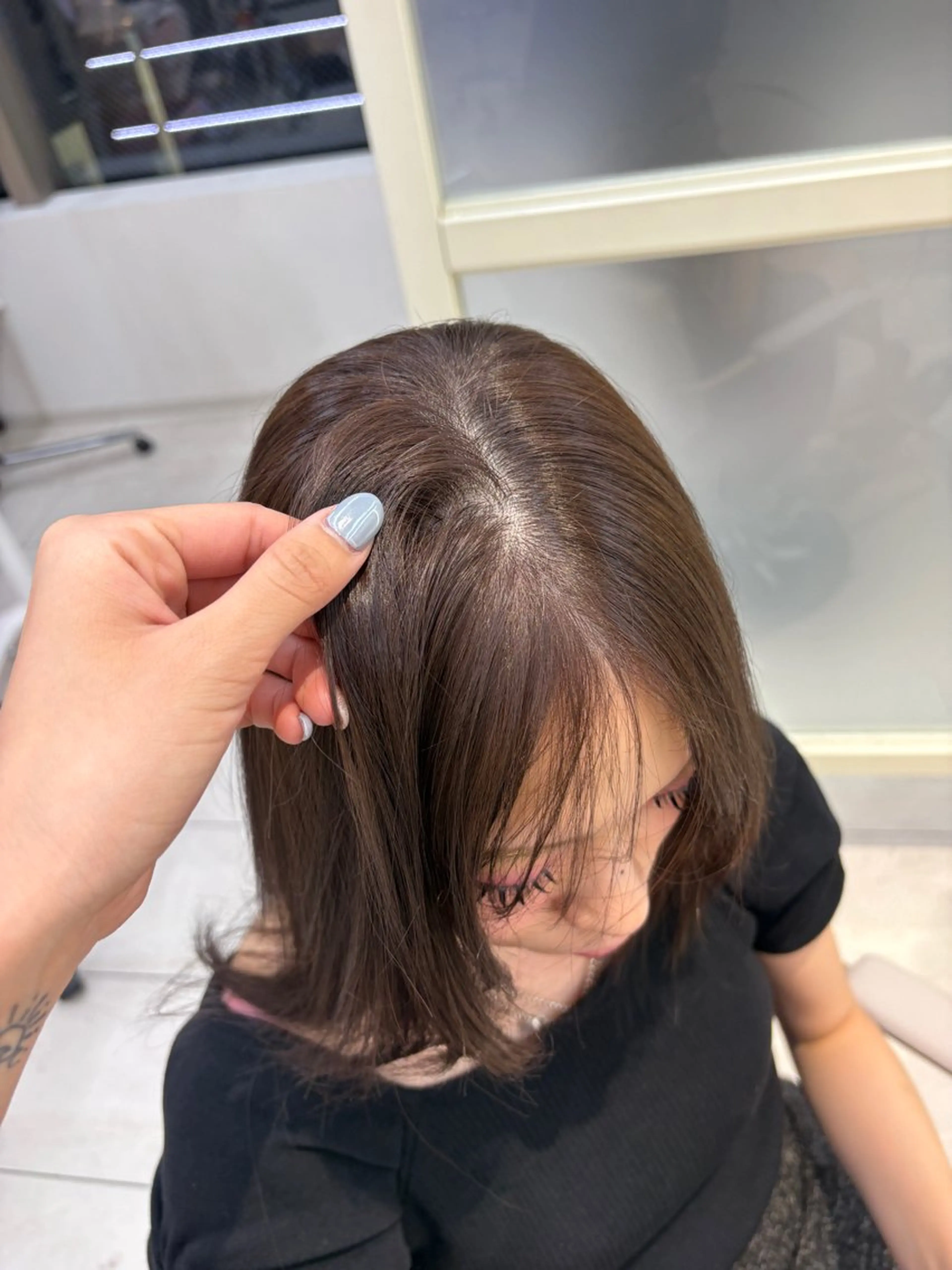 ミディアム カラー Hina🫧透明感 /上品/モテ🫧のヘアスタイル