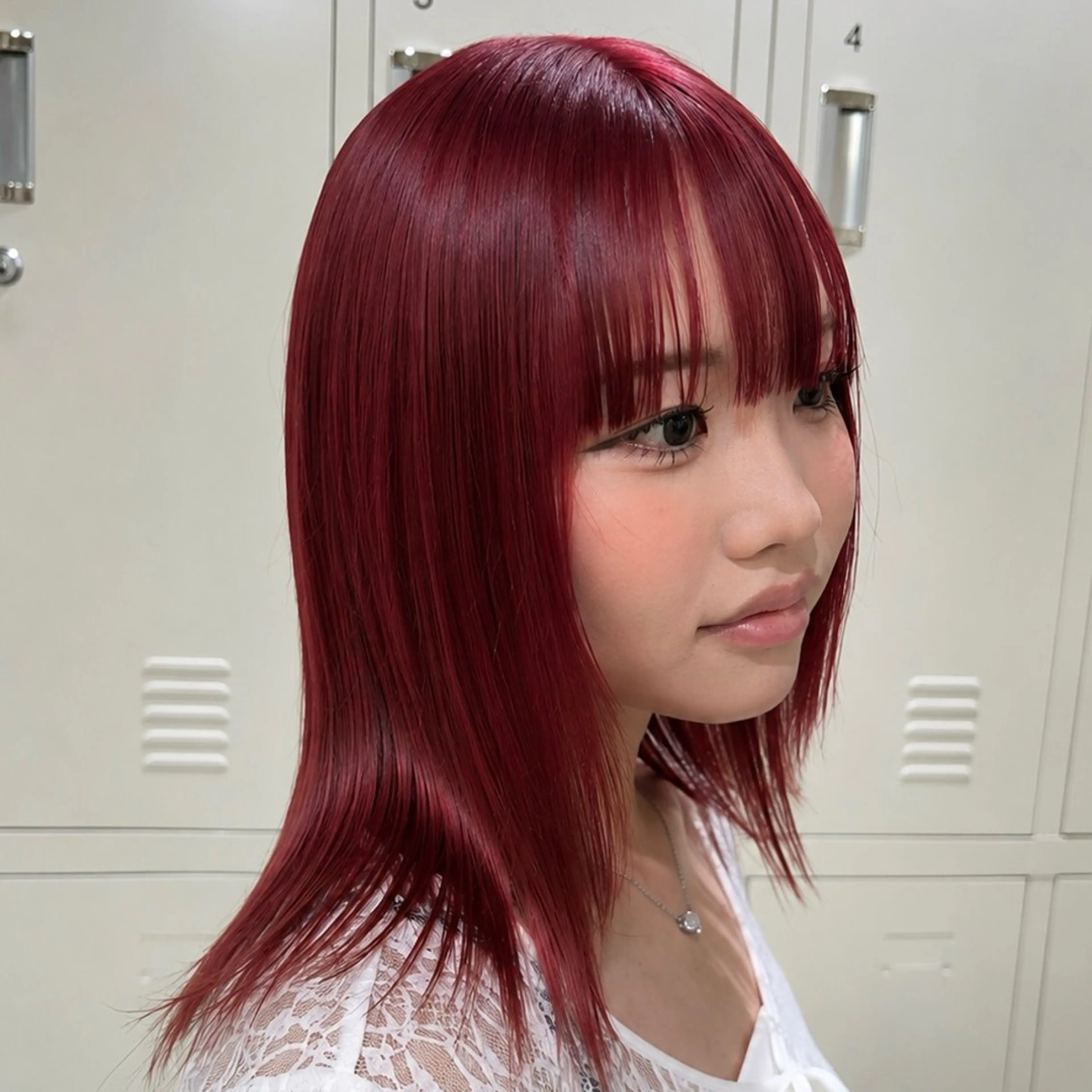 ミディアム カラー ヘアカラー トリートメント 横浜カラー/ブリーチ SAKI💫のヘアスタイル