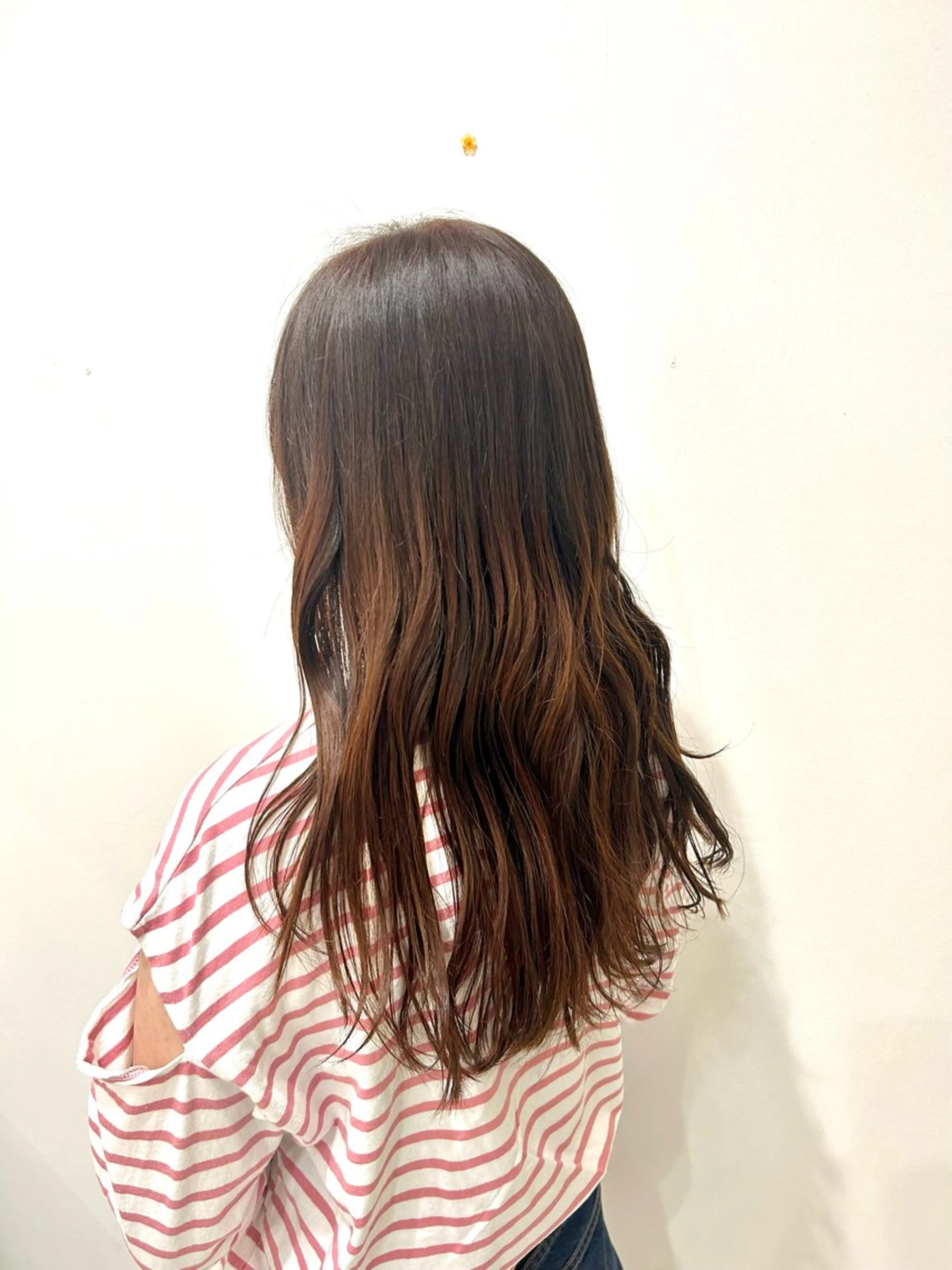 ロング 北崎 花のヘアスタイル