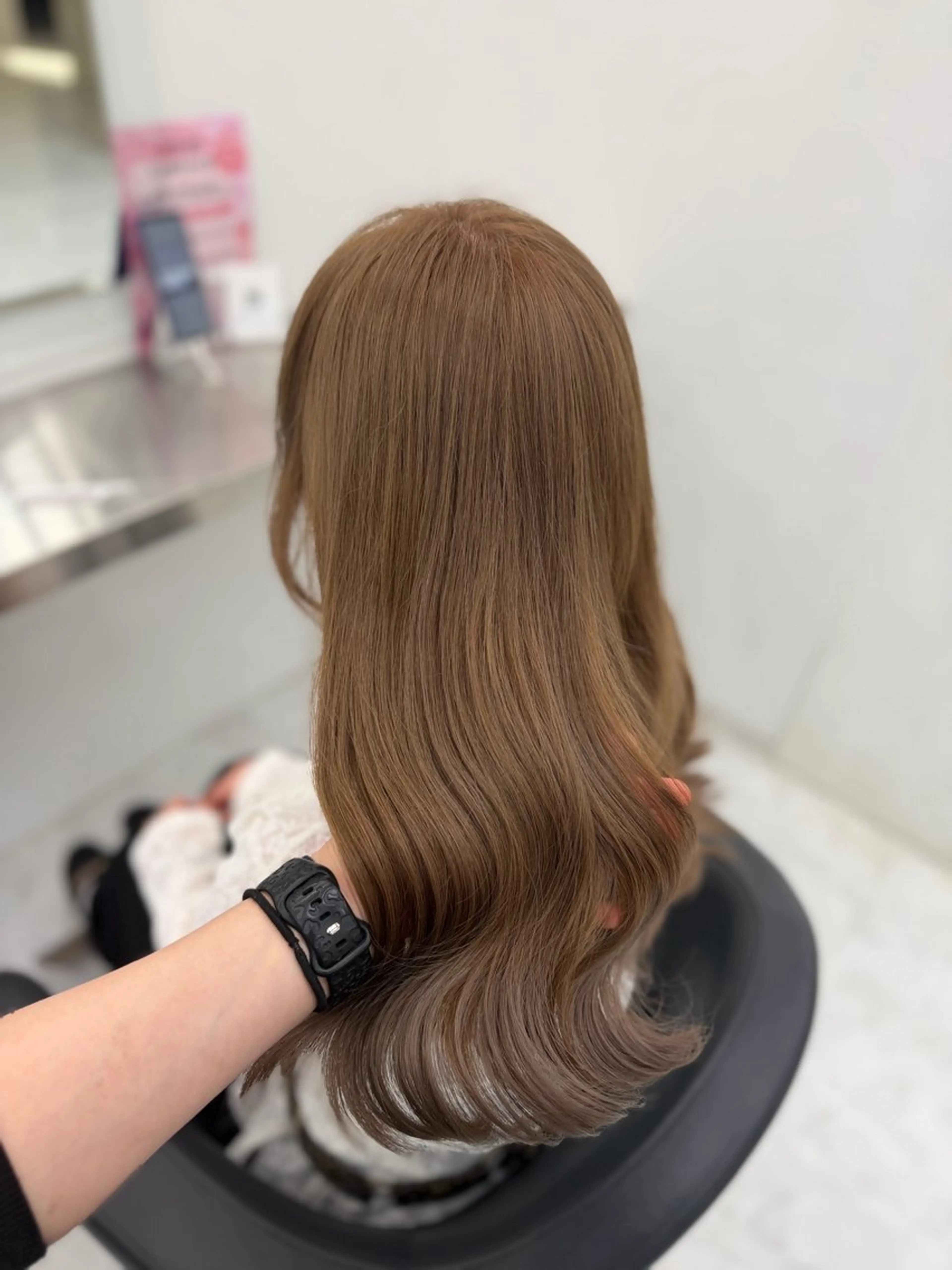 カラー ヘアカラー トリートメント 透明感ベージュ🎀 Anju/渋谷🎀のヘアスタイル