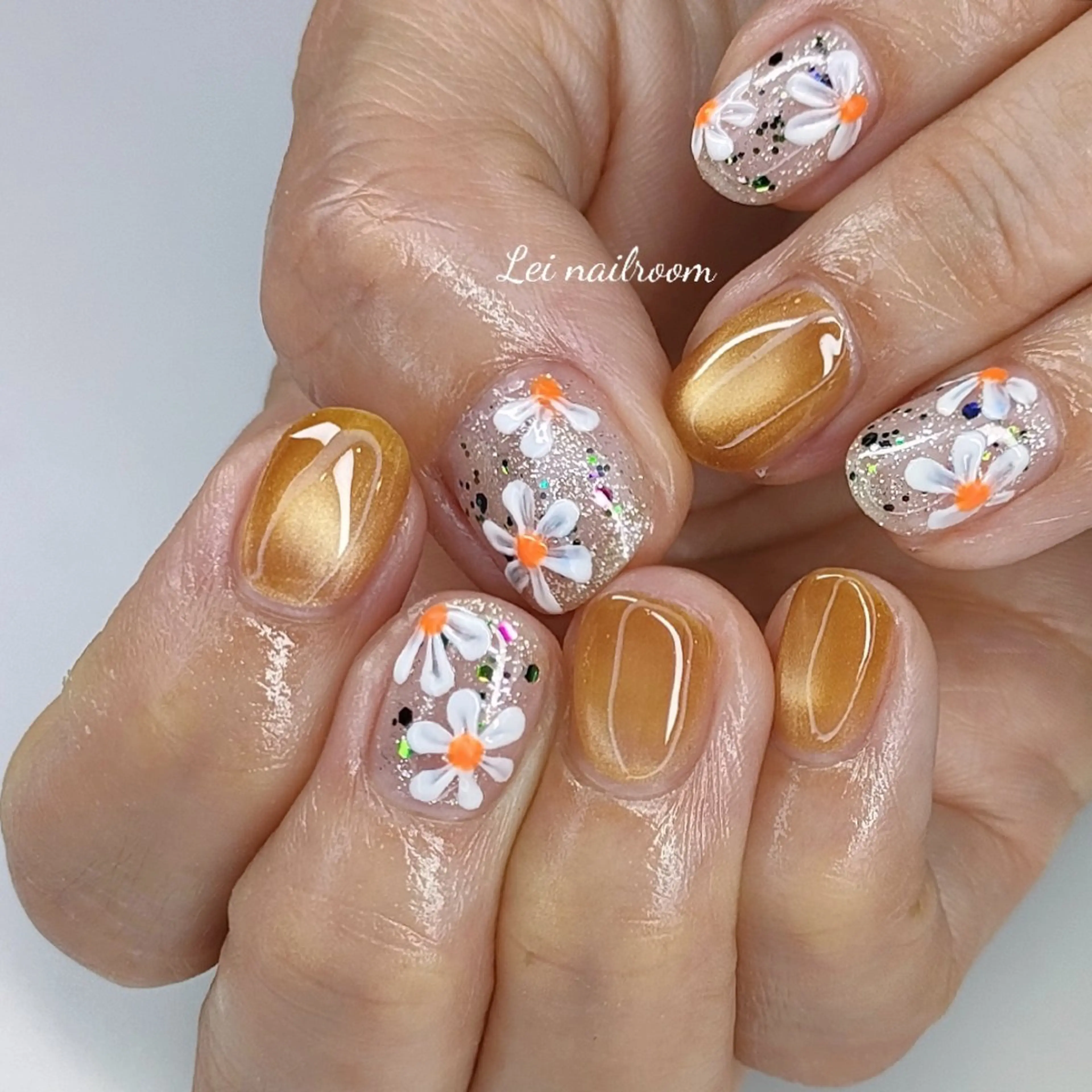 ネイル アートネイル 持ち込み lei🌼 nailroomのネイルデザイン