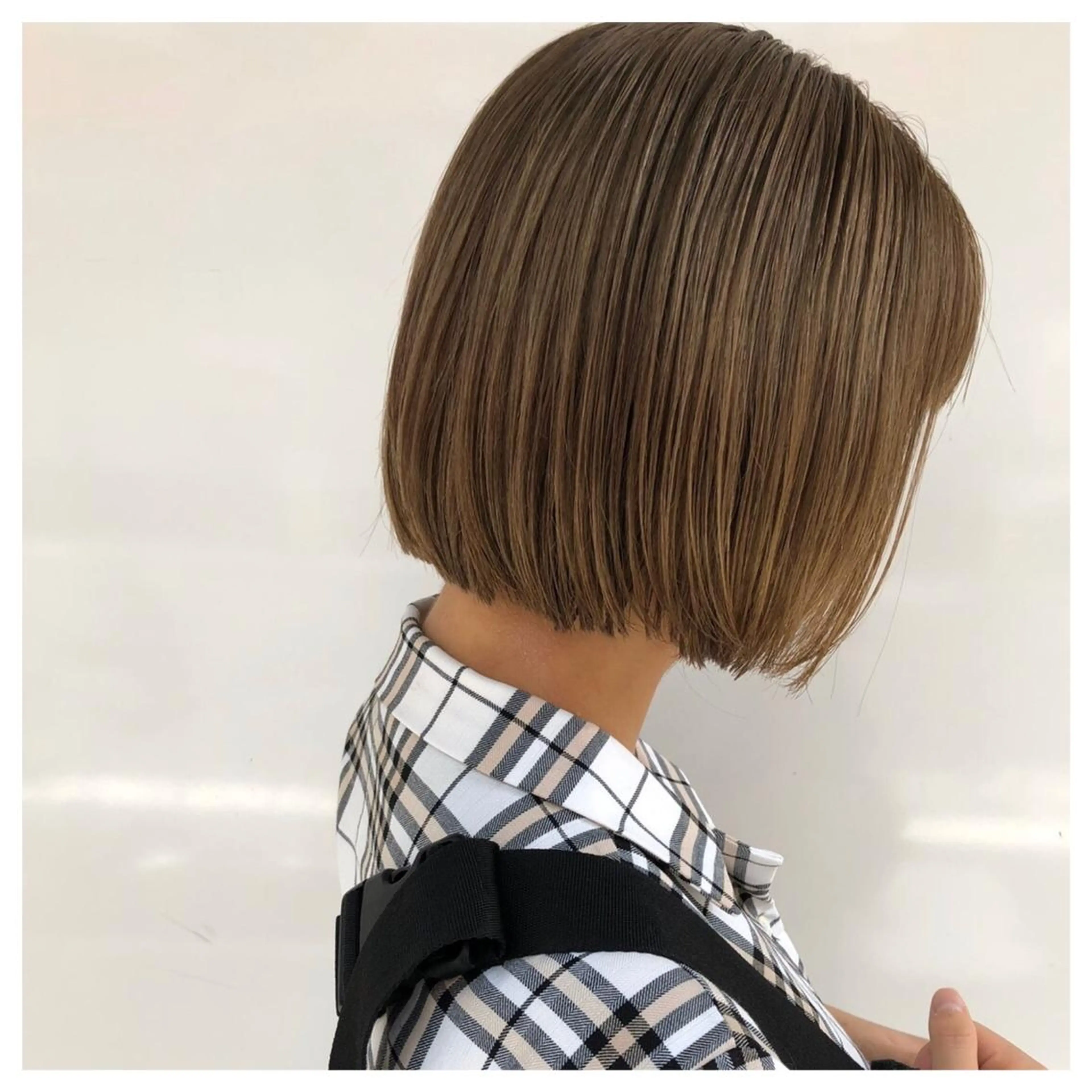 ショート カラー ボブ ♡透け感カラー 大賀哲平♡のヘアスタイル