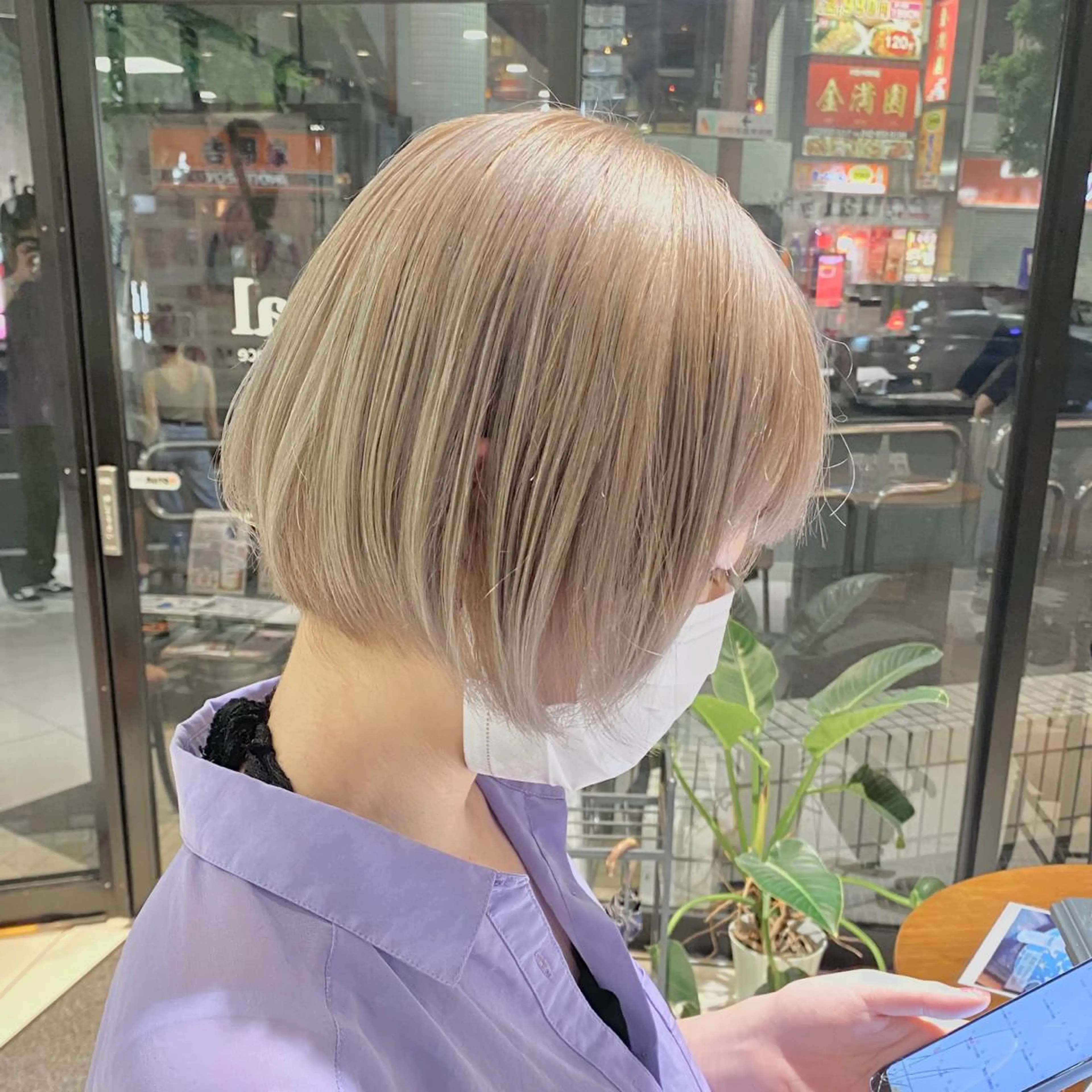 ショート カラー ✨髪質改善専門店✨ QOLU✨のヘアスタイル