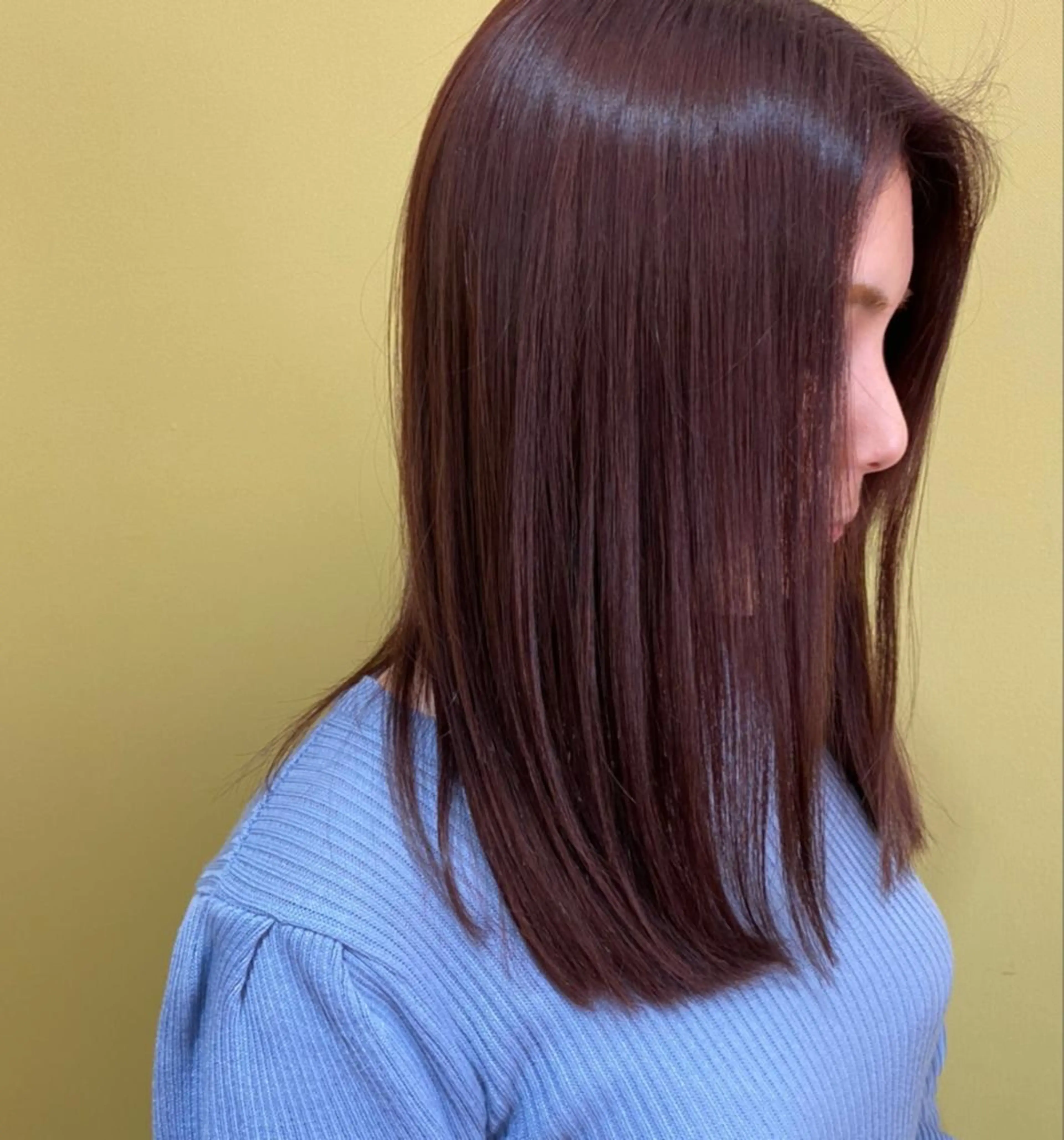 セミロング トリートメント 鬼頭 洋吏のヘアスタイル