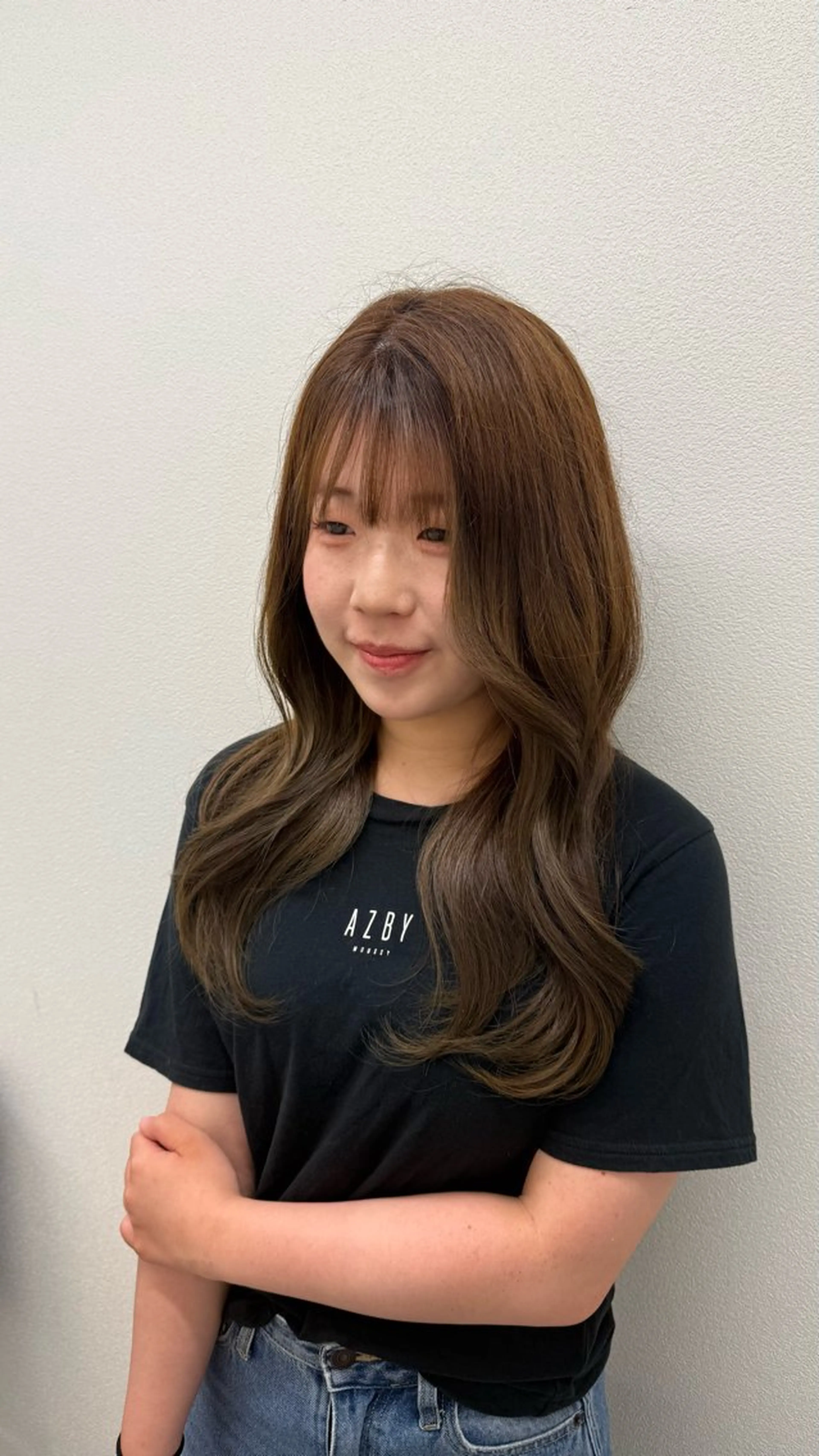 ロング カラー 海外girl/ハイト ーン/riko🫧のヘアスタイル