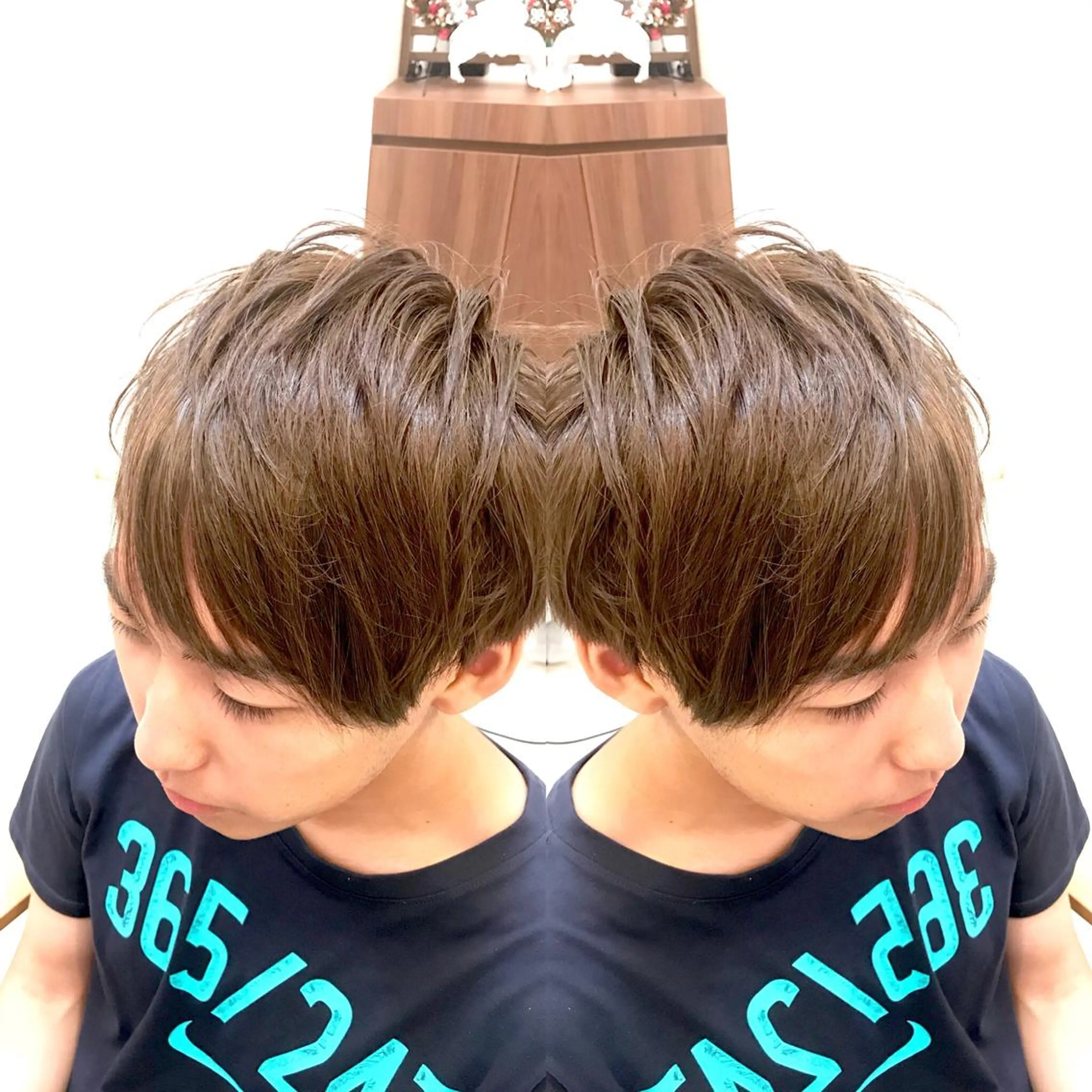 カラー メンズ 柿沼  洸太のヘアスタイル