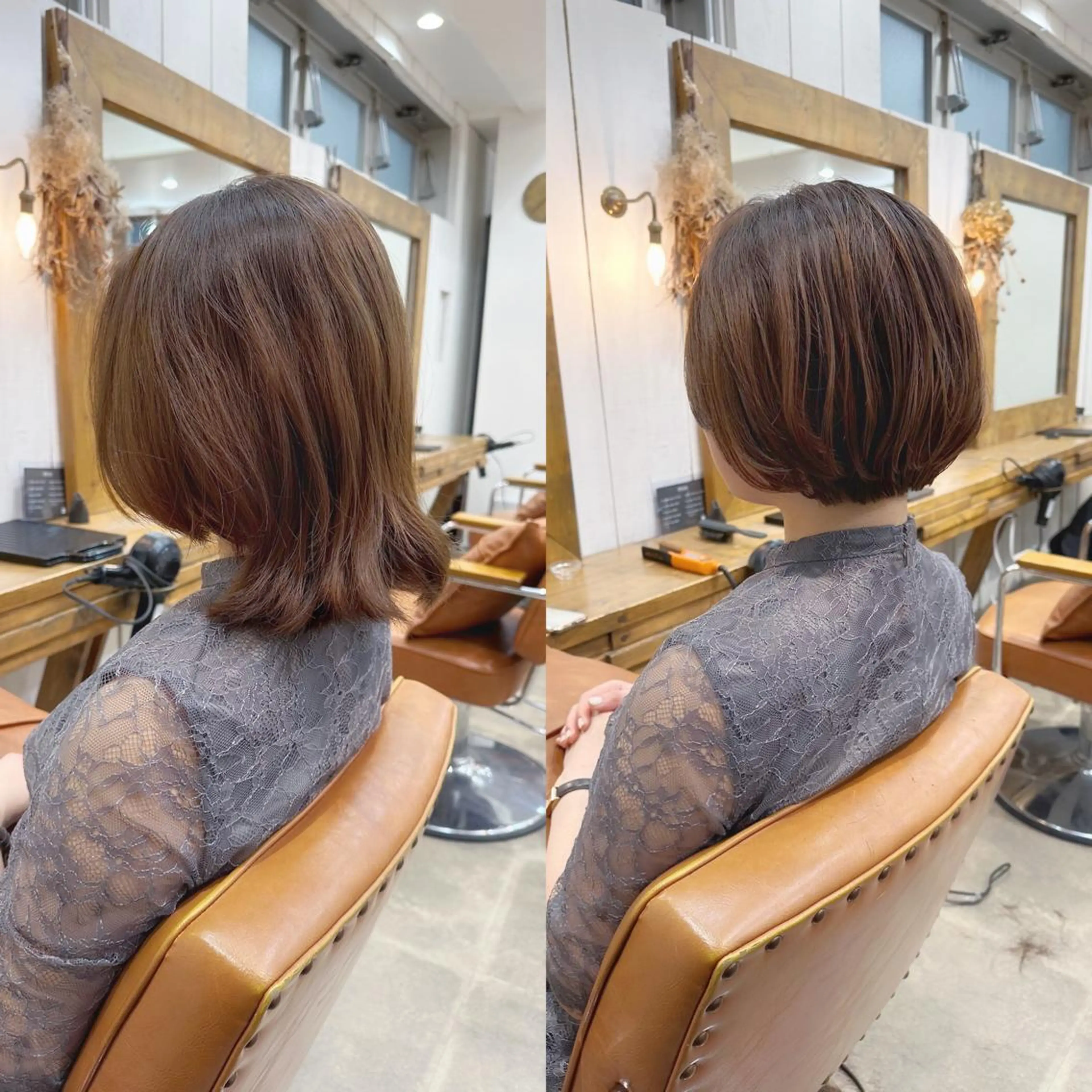 ショート カラー ショートボブ ハンサムショート ブリーチ ブリーチなしカラー ボブ 👑銀座ショート/ 絶壁補正/金子涼👑のヘアスタイル