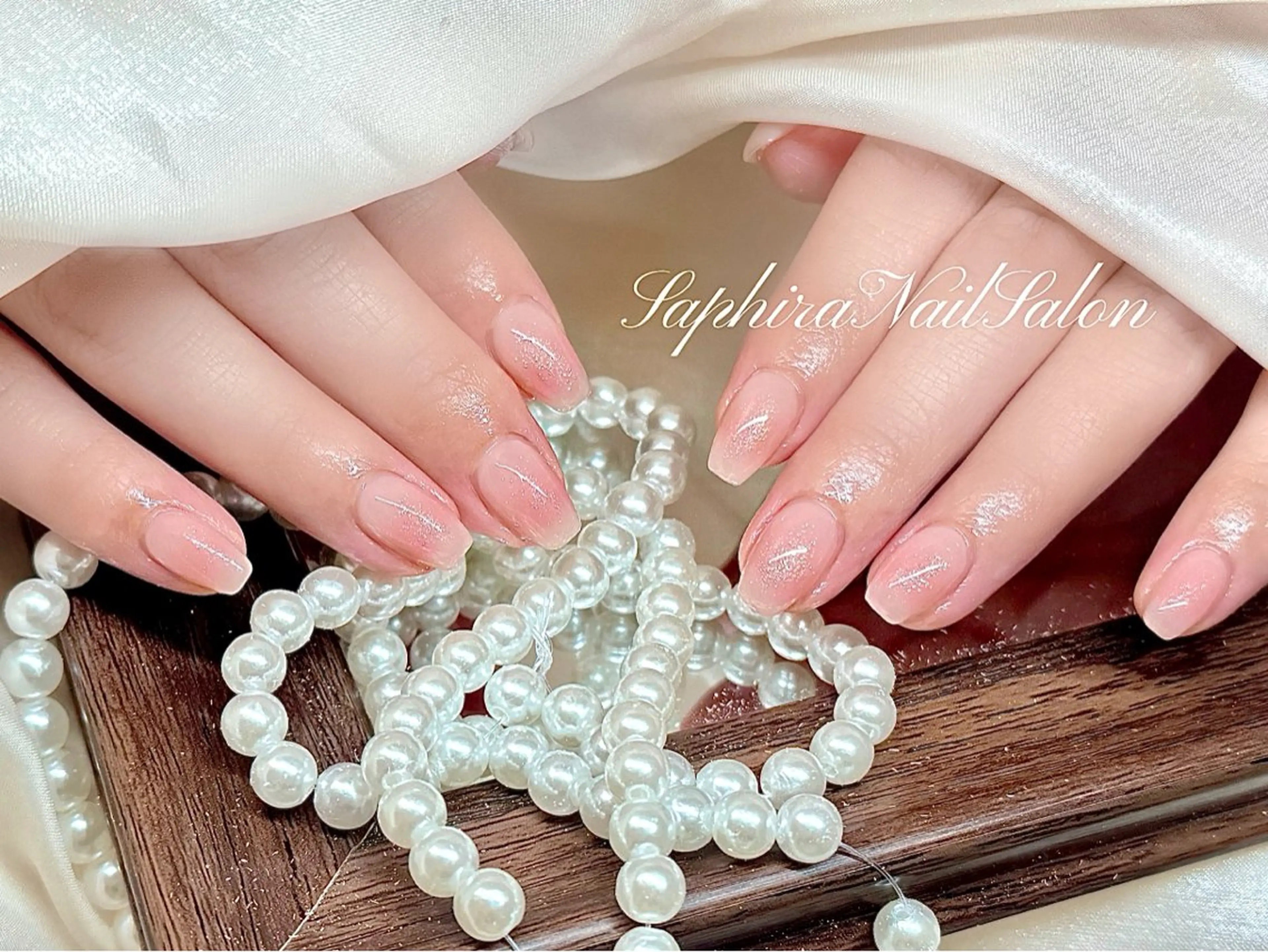 カラー ハンドネイル Saphiraネイル サロン錦糸町のネイルデザイン