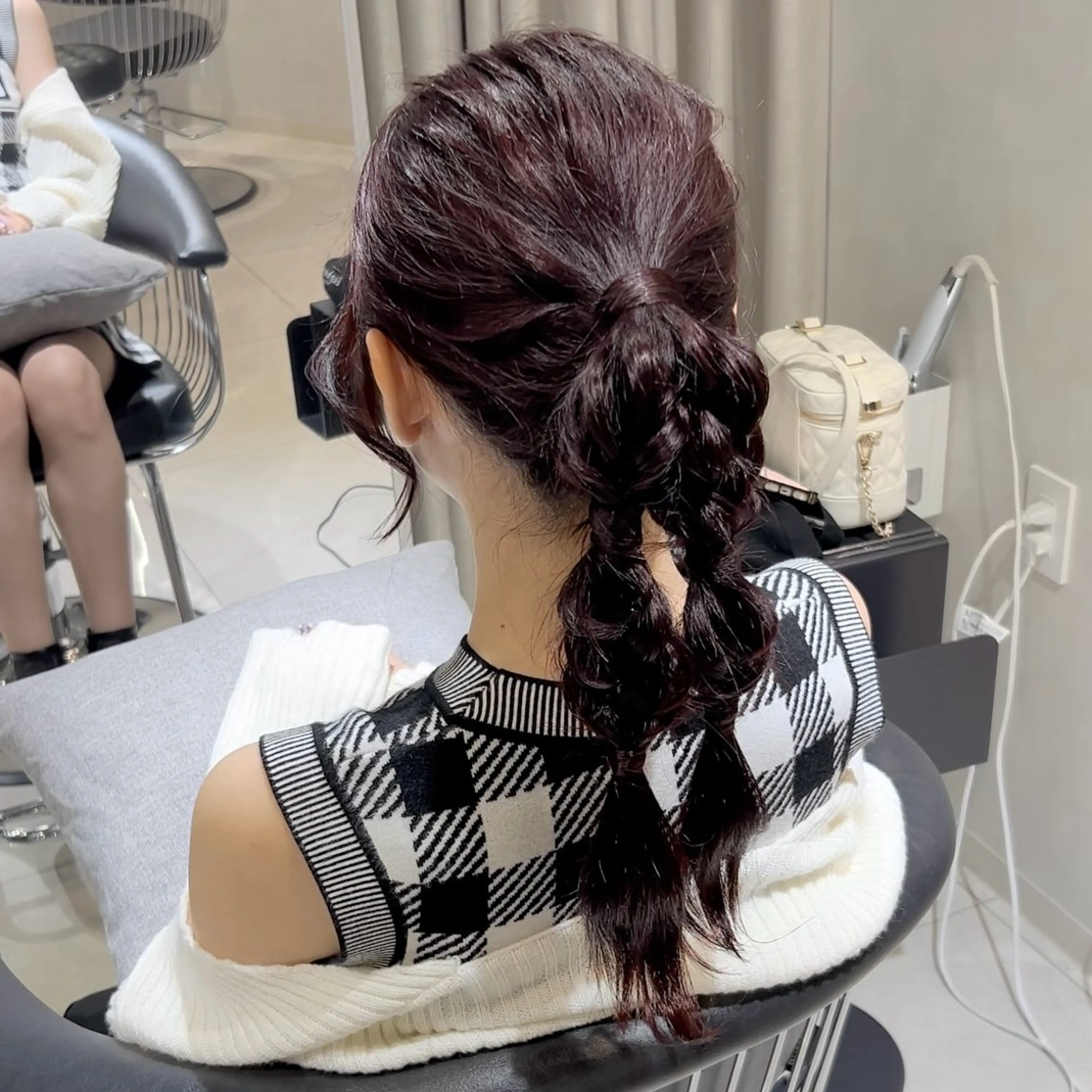 ロング ヘアアレンジ うるツヤハイトーン/ レイヤー⟡mayuのヘアスタイル