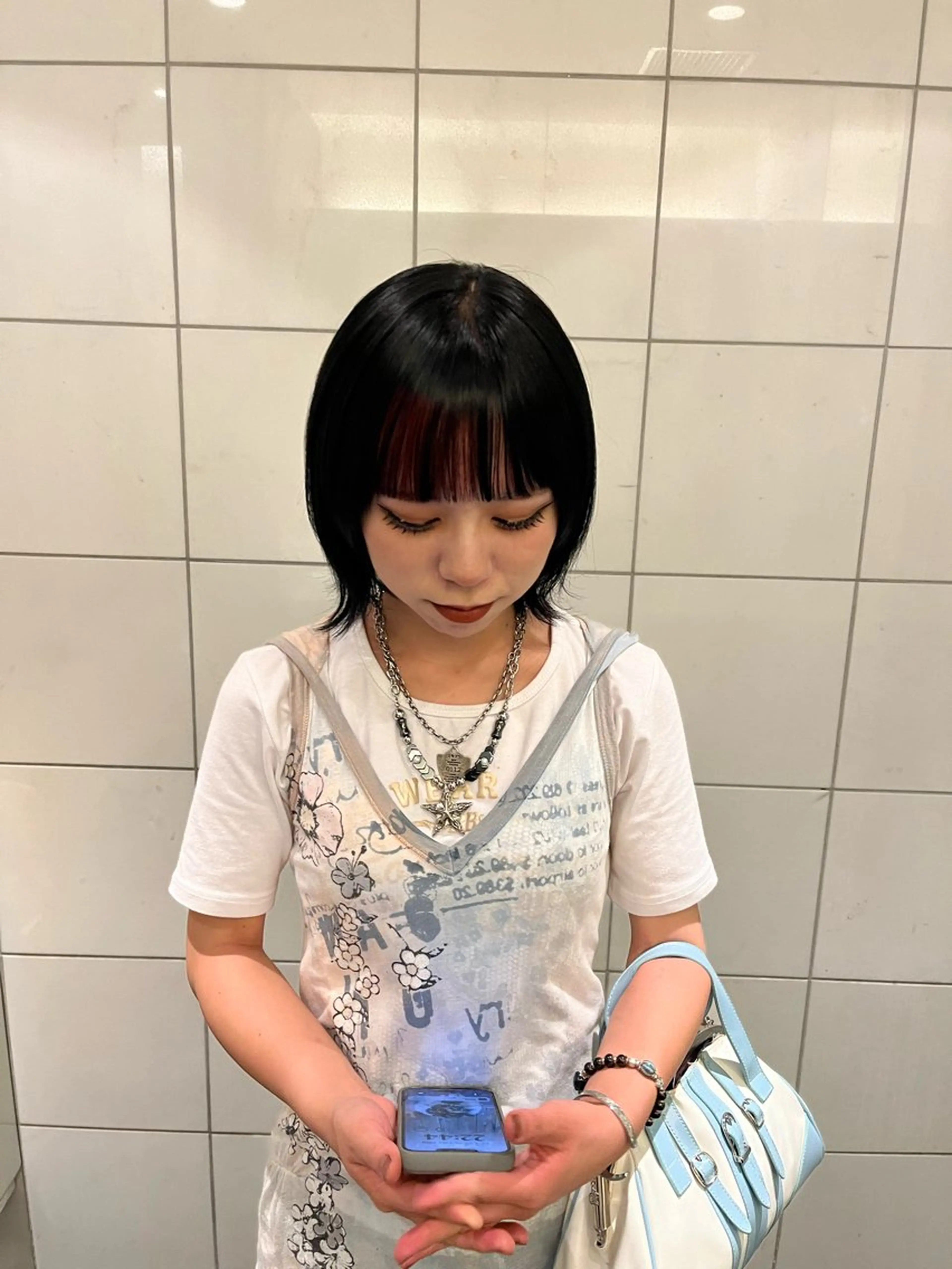 ショート カラー デザインカラー Kaede🍁 FILMS 渋谷のヘアスタイル