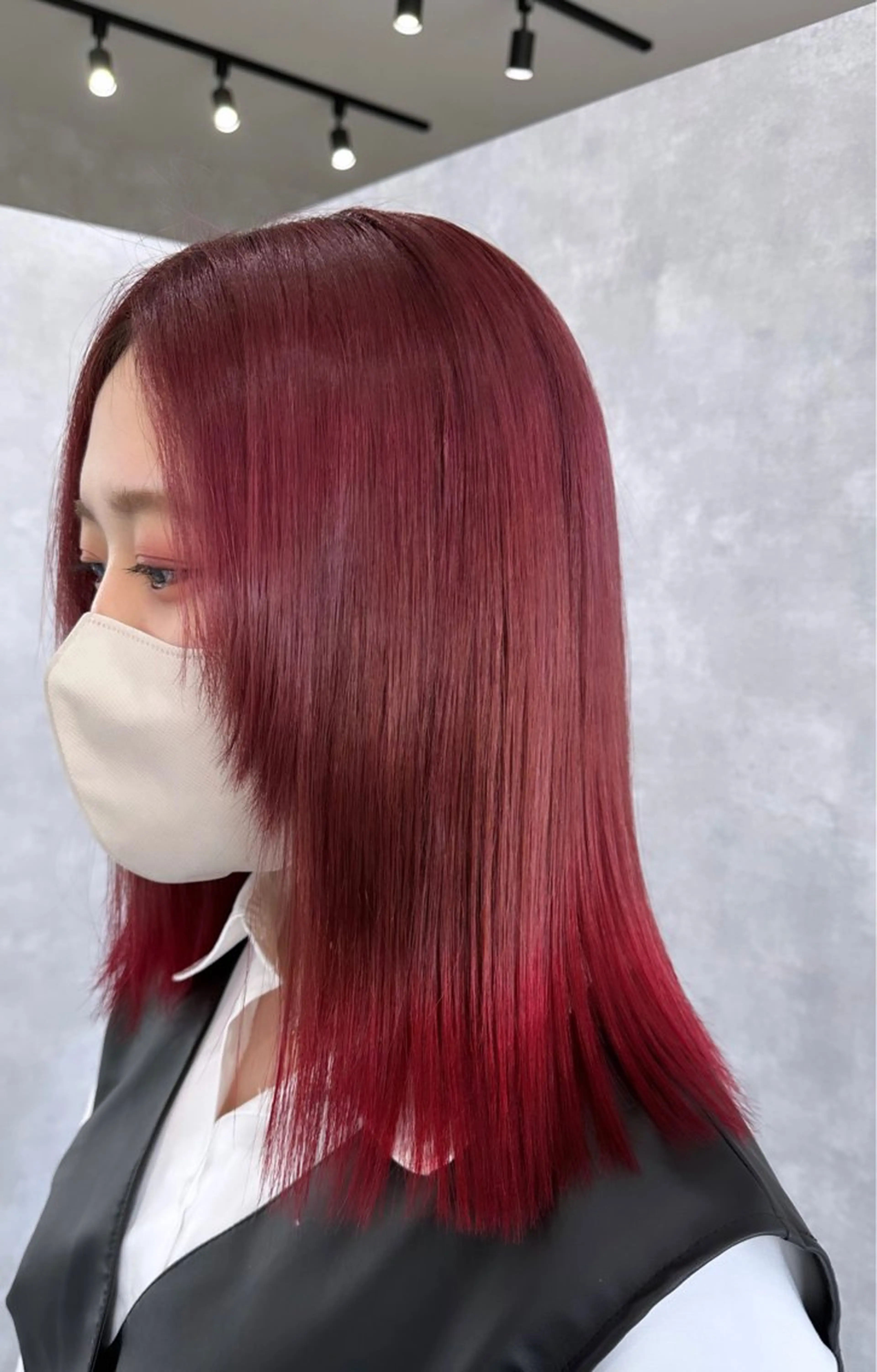 ミディアム ヘアカラー トリートメント MAKI🦋 GRANDE Lyのヘアスタイル