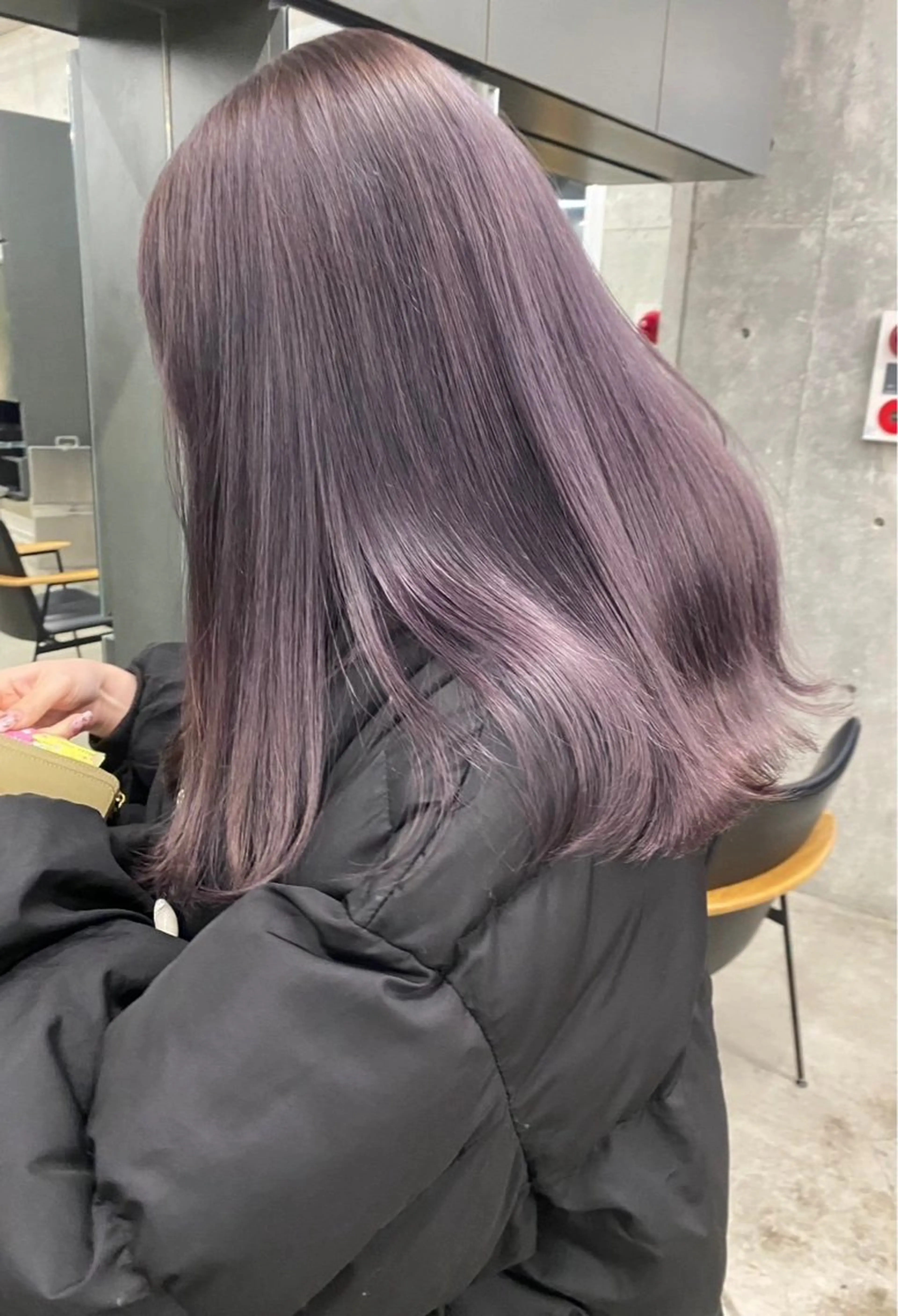 ミディアム カラー レイヤー/柔色 カラー/SAkiのヘアスタイル