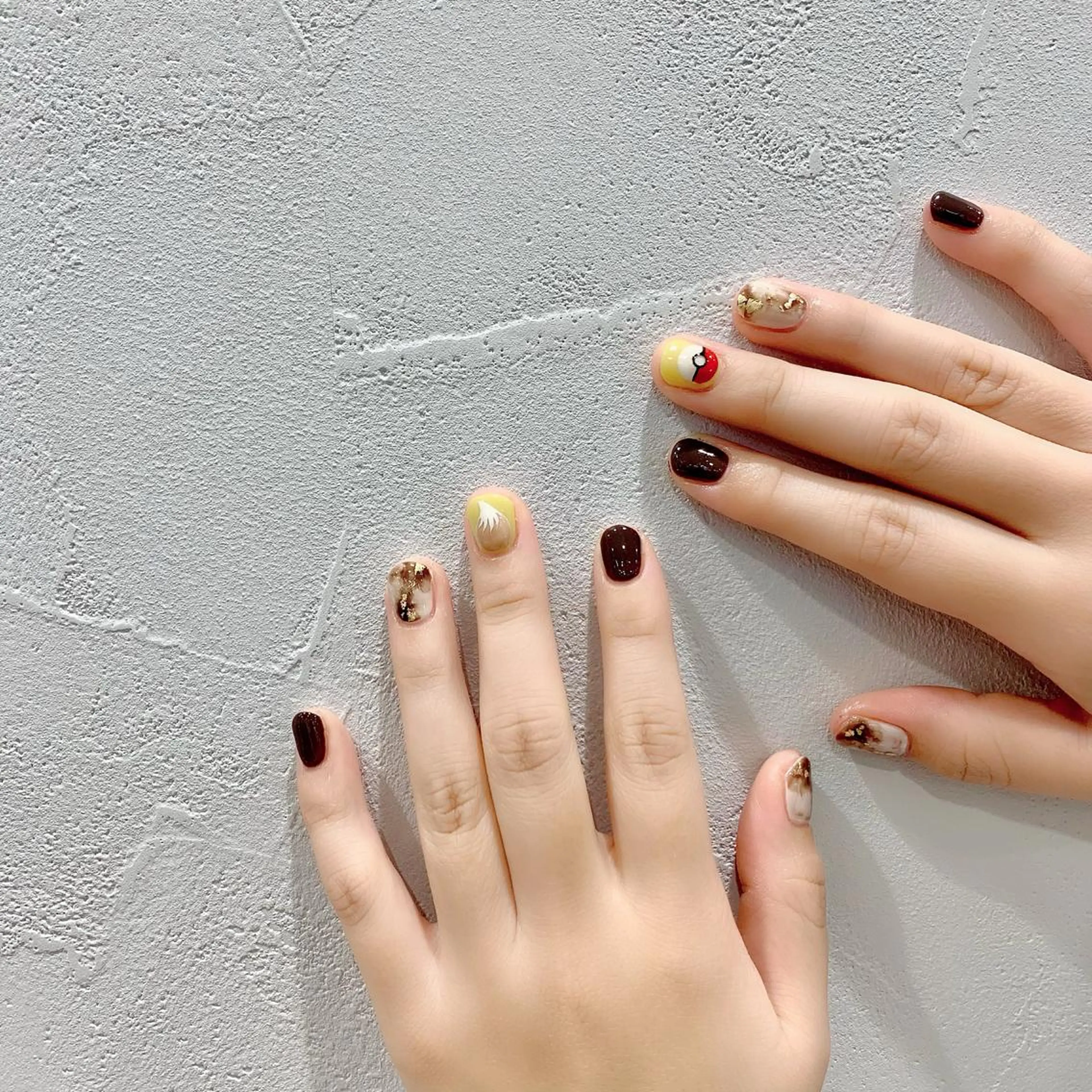 ネイル アートネイル ハンドネイル 佐藤 まりえのネイルデザイン