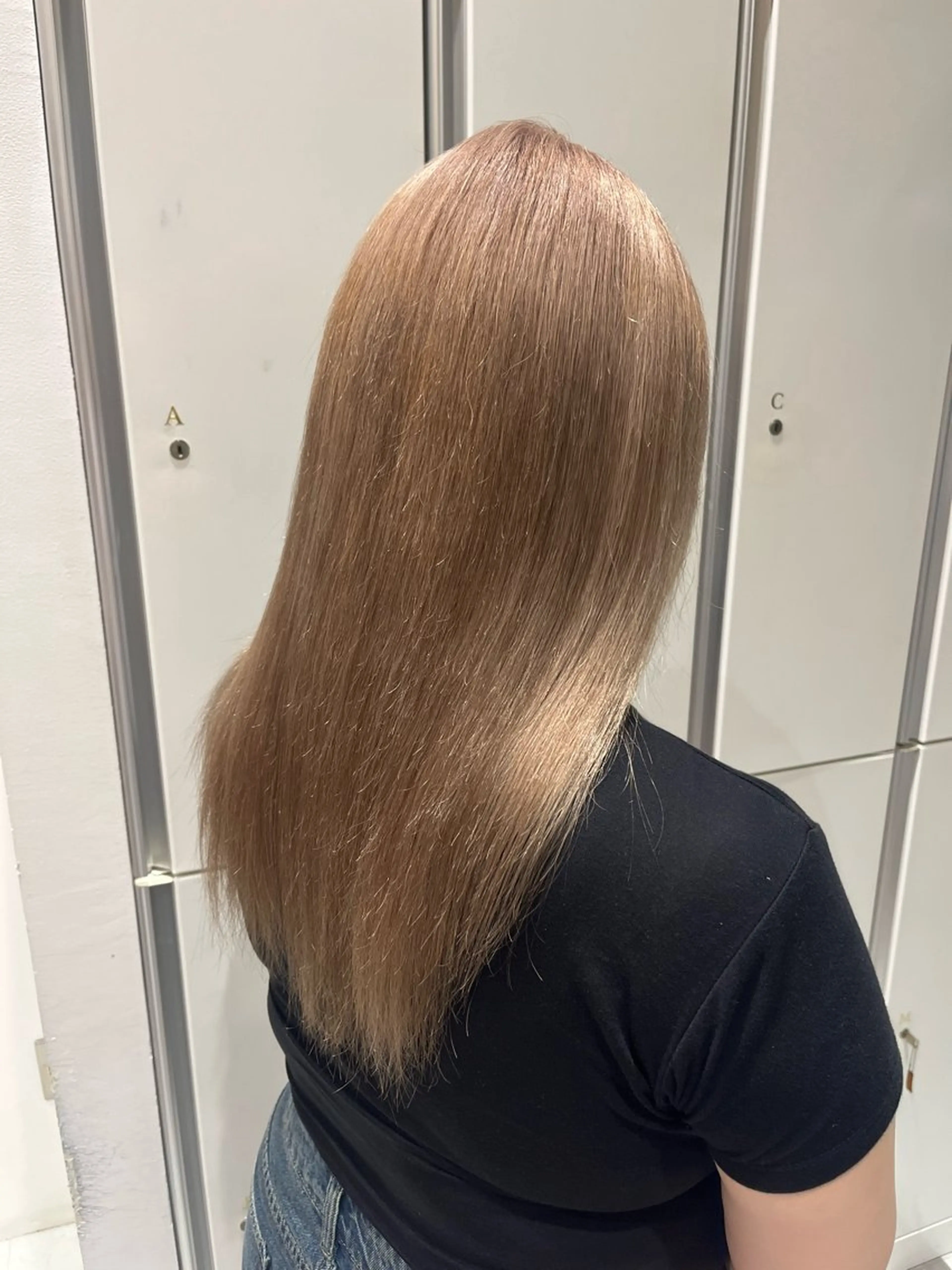 ロング カラー 神田 開飛のヘアスタイル