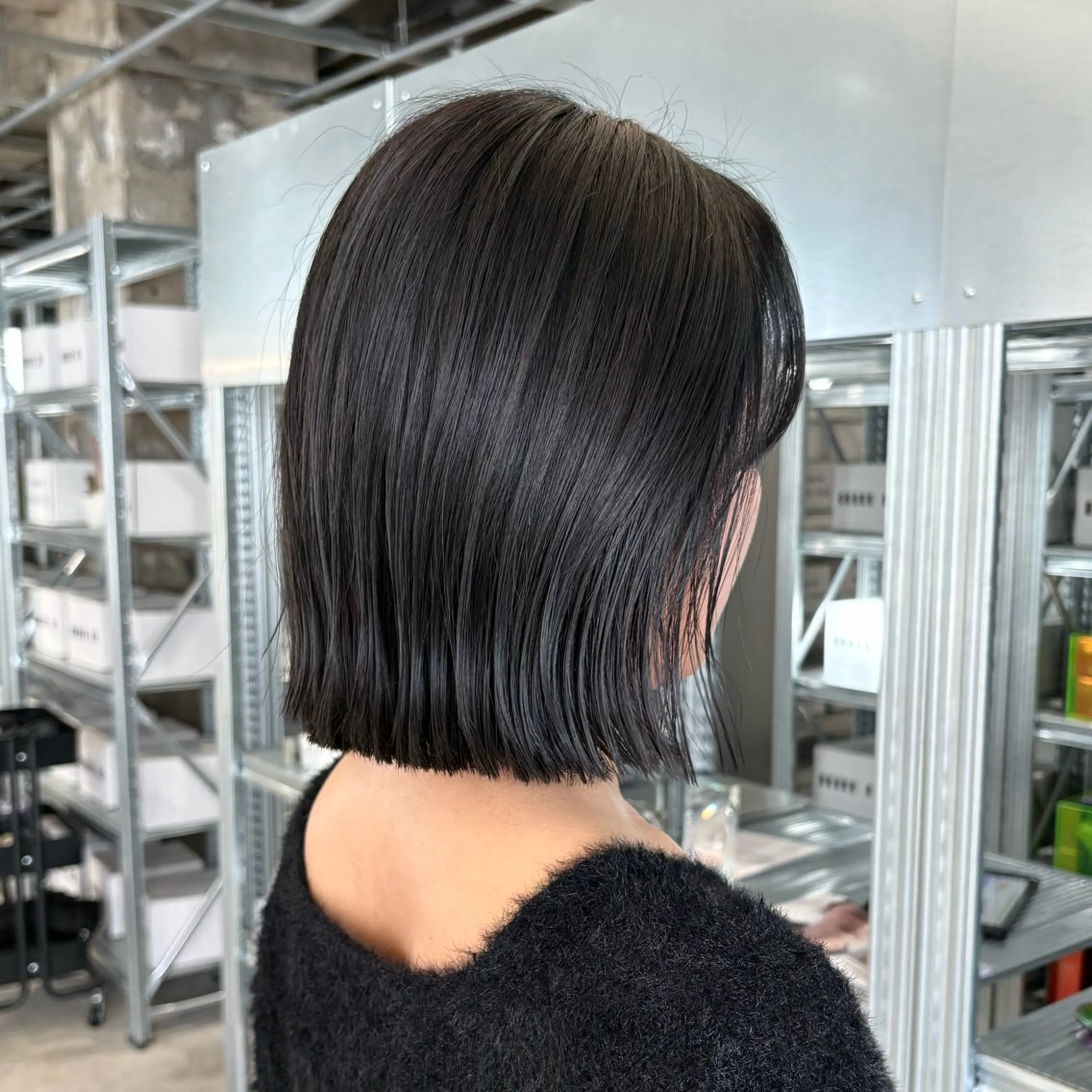 ショート カラー カット ヘアカラー トリートメント ✨縮毛矯正/ボブ✨ 佐藤 さくらのヘアスタイル