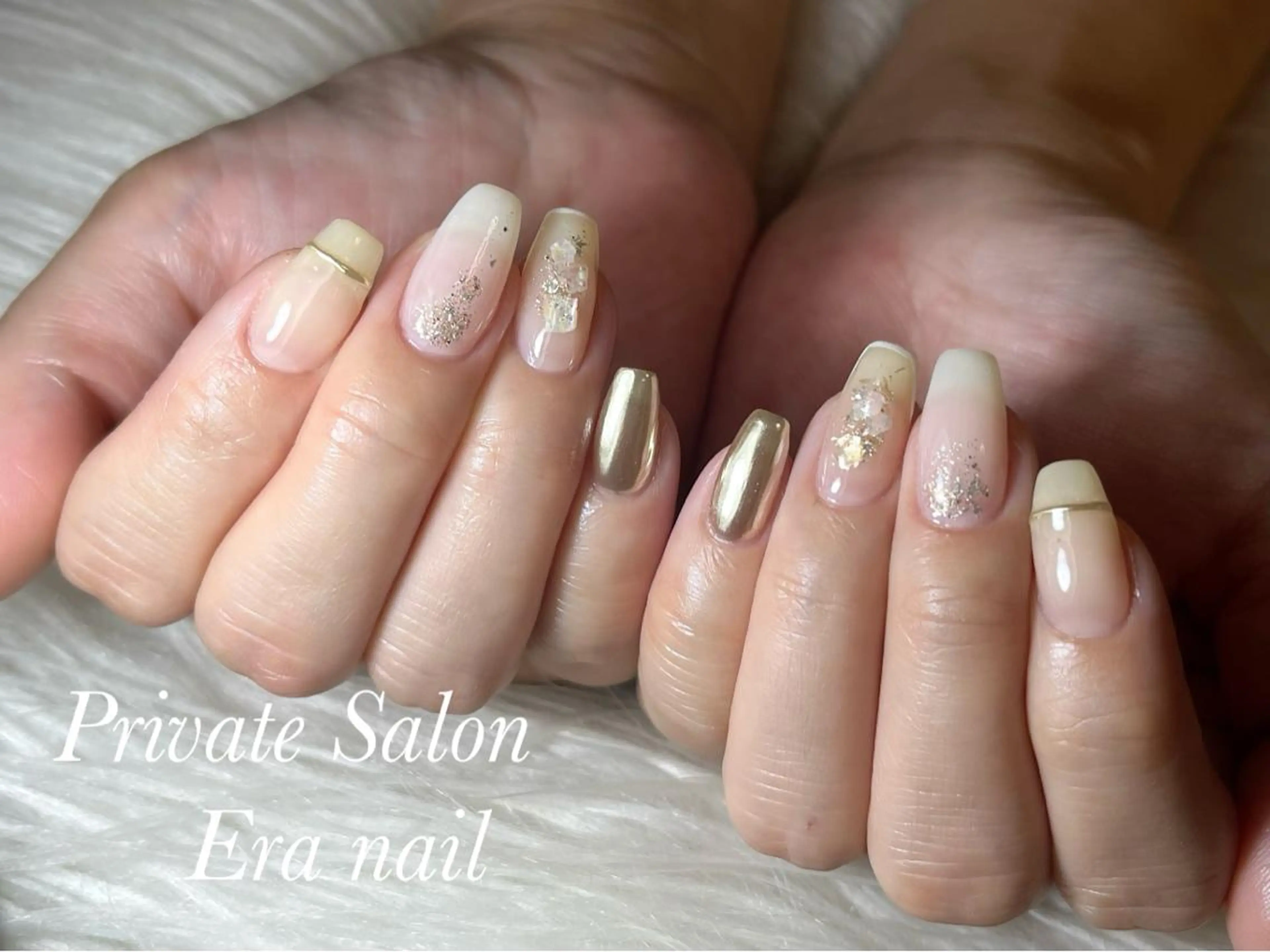 ネイル ニュアンスネイル Era nailのネイルデザイン