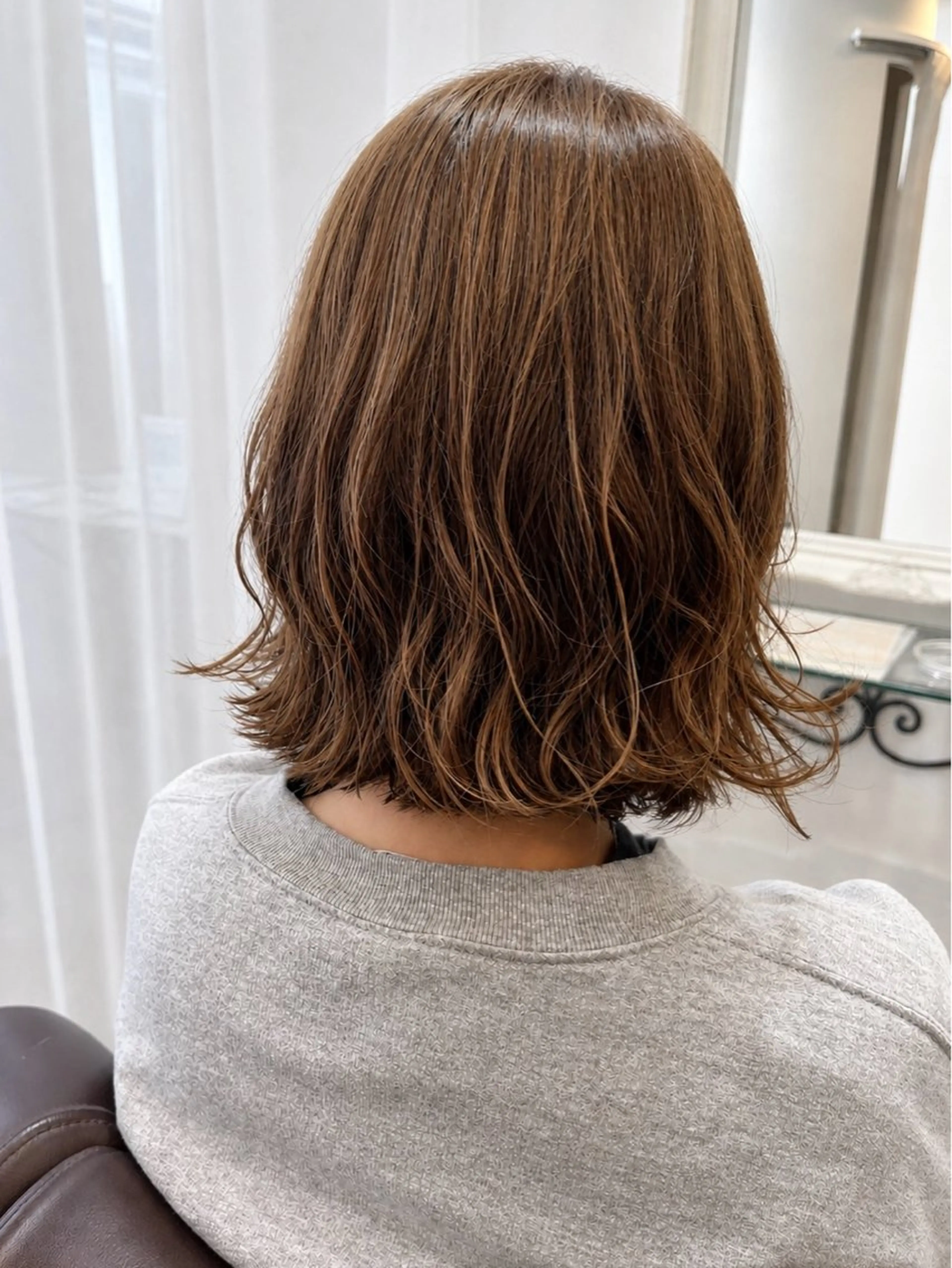 ショート カラー パーマ ボブ カット パーマ 中原由貴 /WILLOW京橋のヘアスタイル