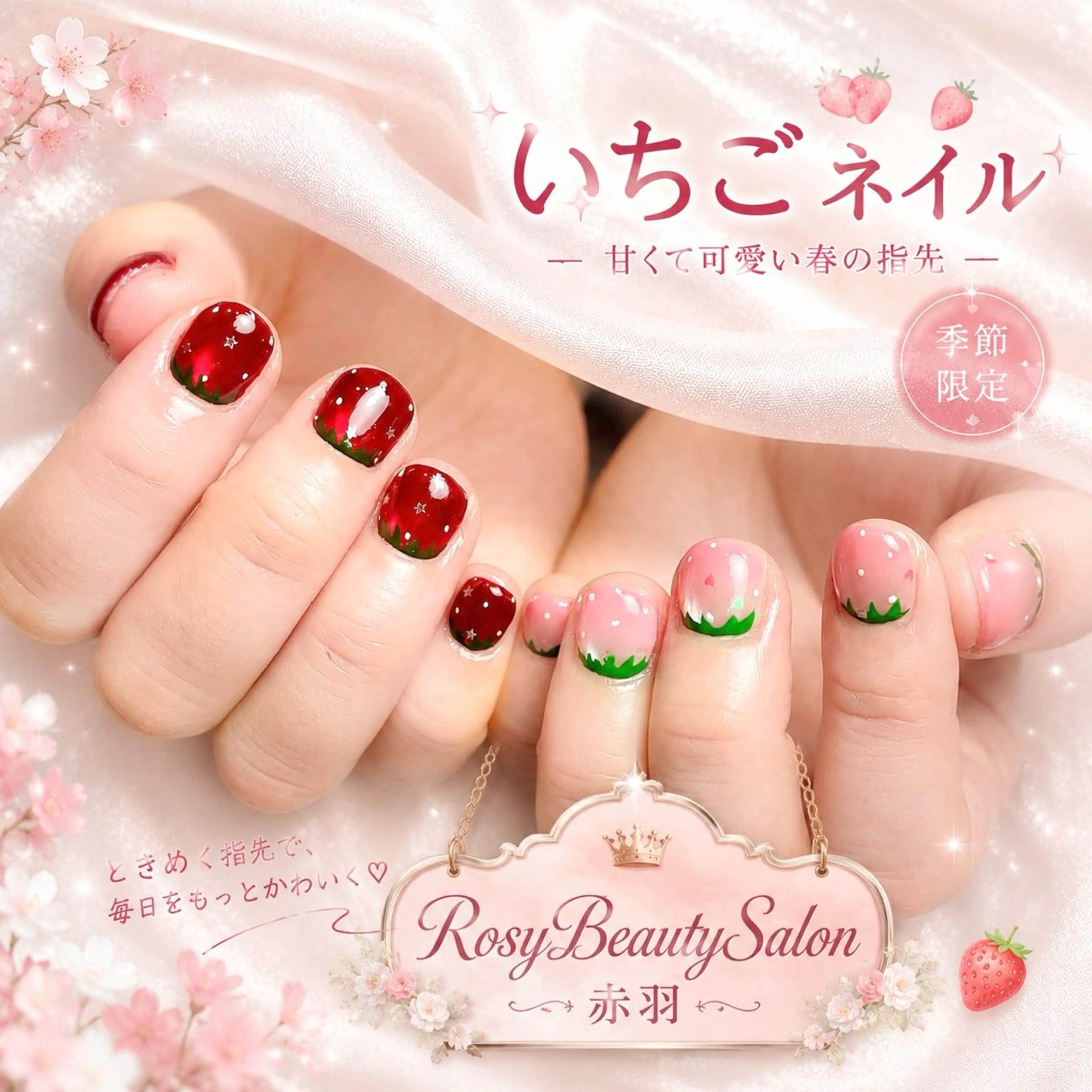 ネイル ハンドネイル RosyBeauty Salonのネイルデザイン