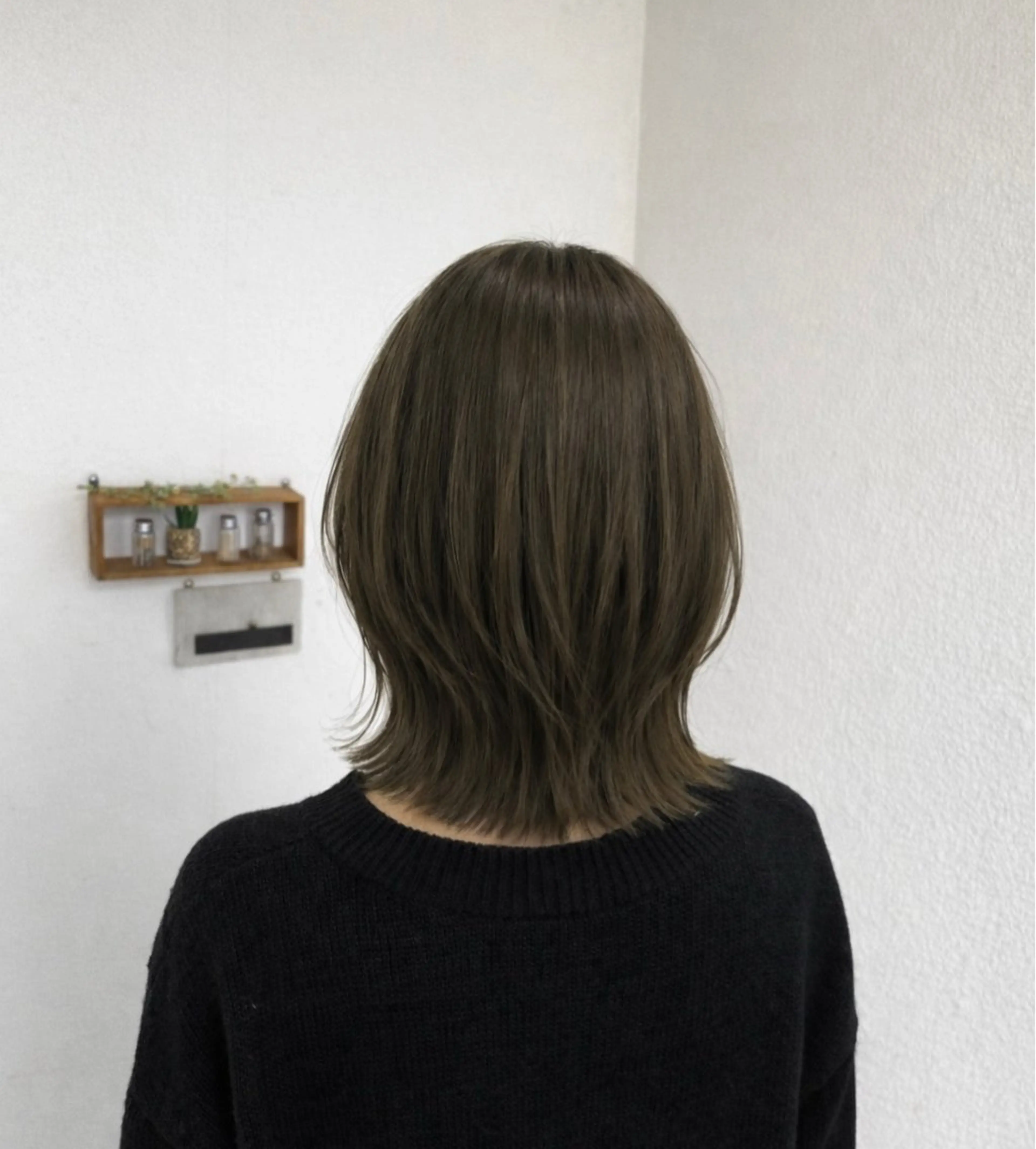 ミディアム カット ヘアカラー ACCUEILLIR 🦍溝口廉🦍のヘアスタイル