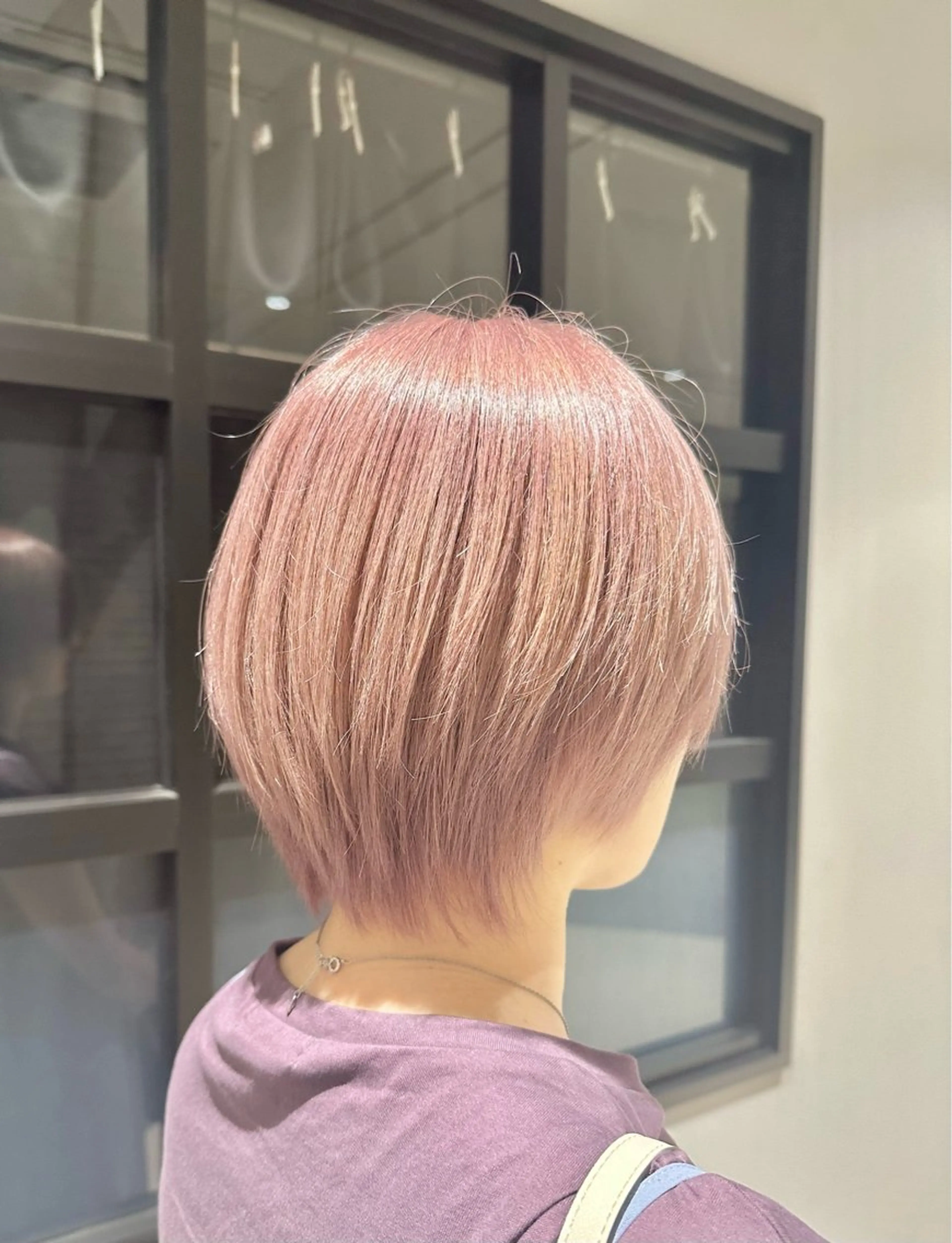 ショート カラー ⭐️小顔ショート⭐️ 大鷲拓海のヘアスタイル