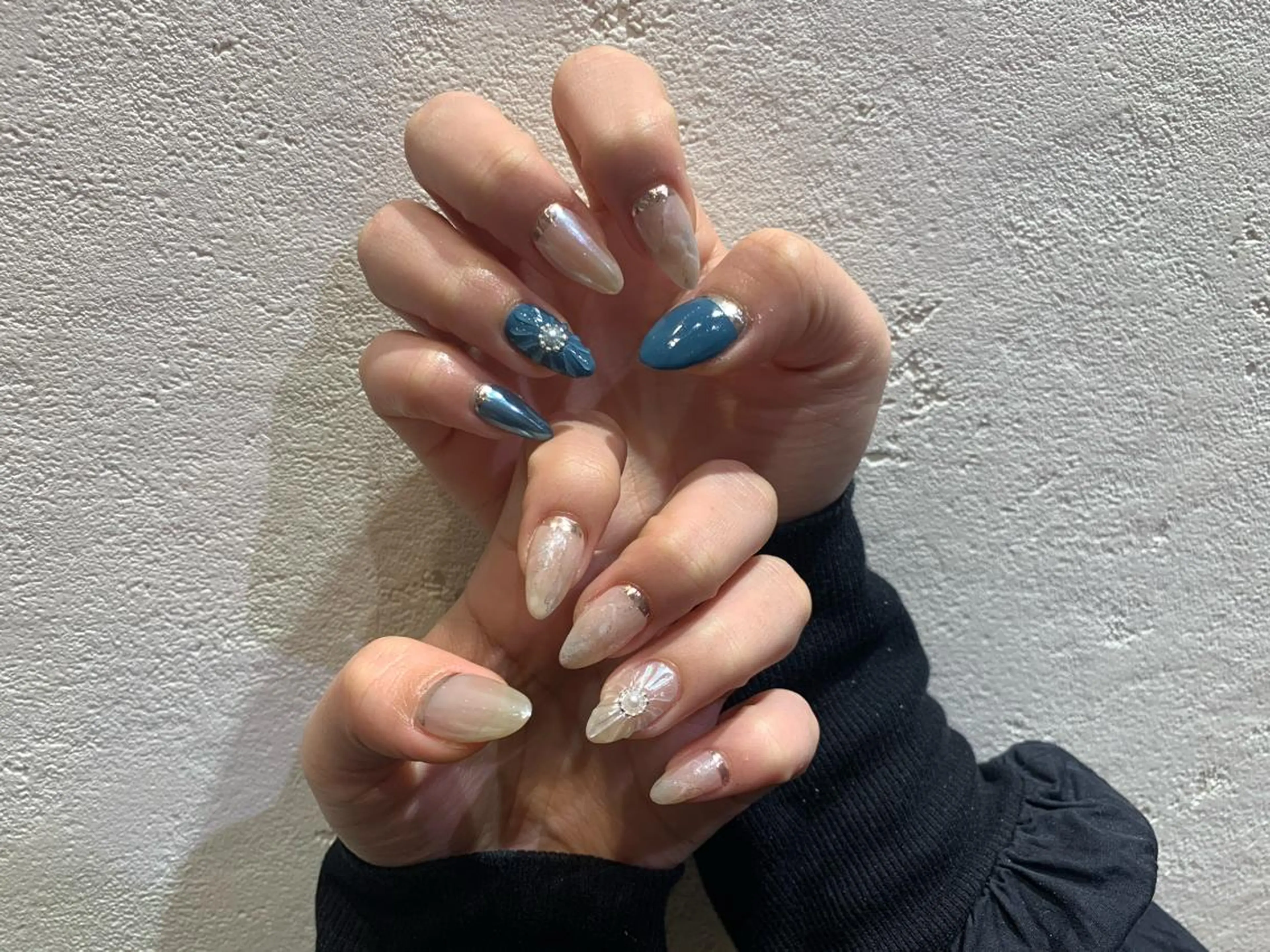 ネイル アートネイル 夏ネイル 韓国ヘア🕊村上 ののこ🕊のヘアスタイル