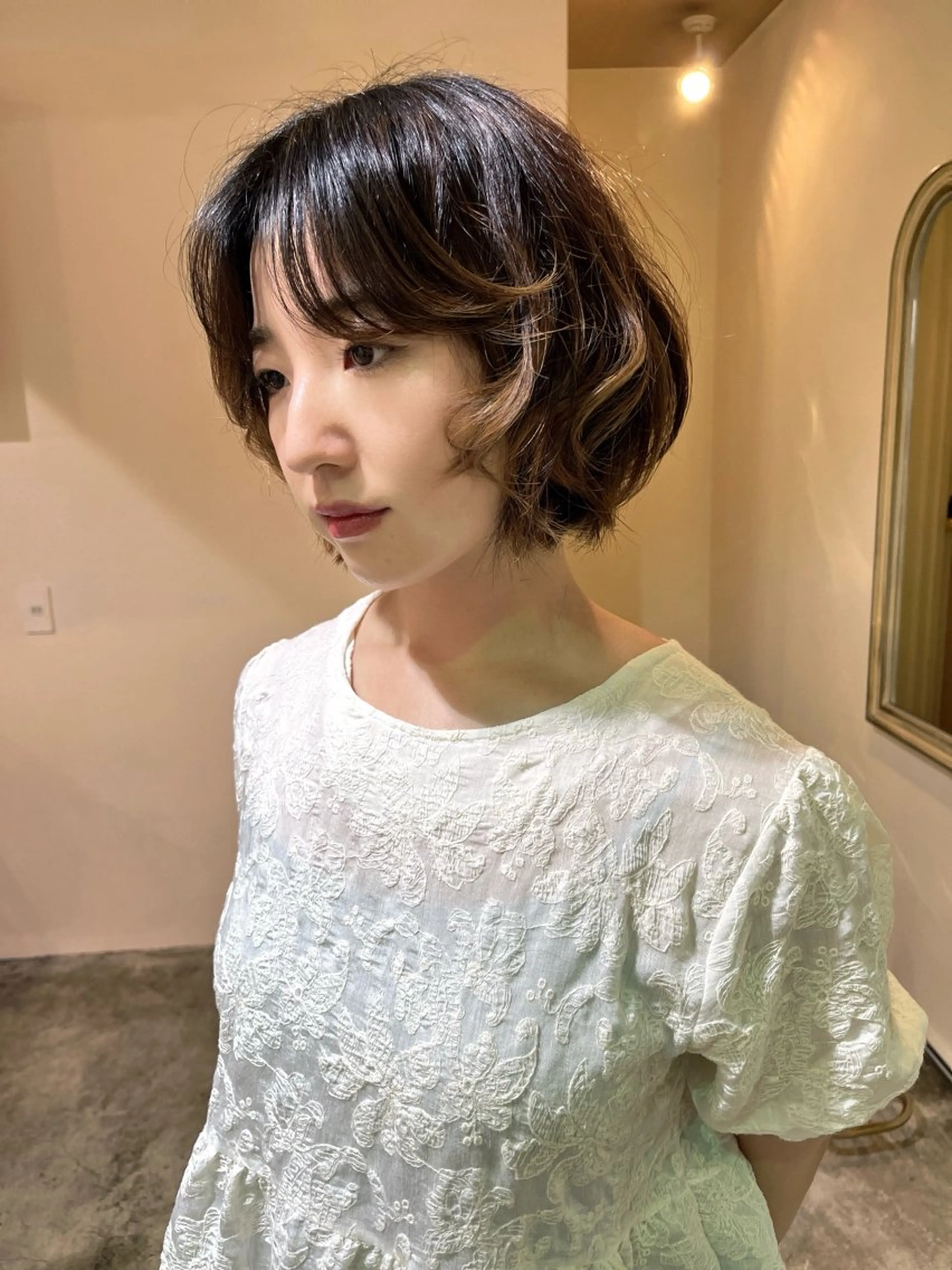 ミディアム カットモデル募集🤍 🐇anzuのヘアスタイル