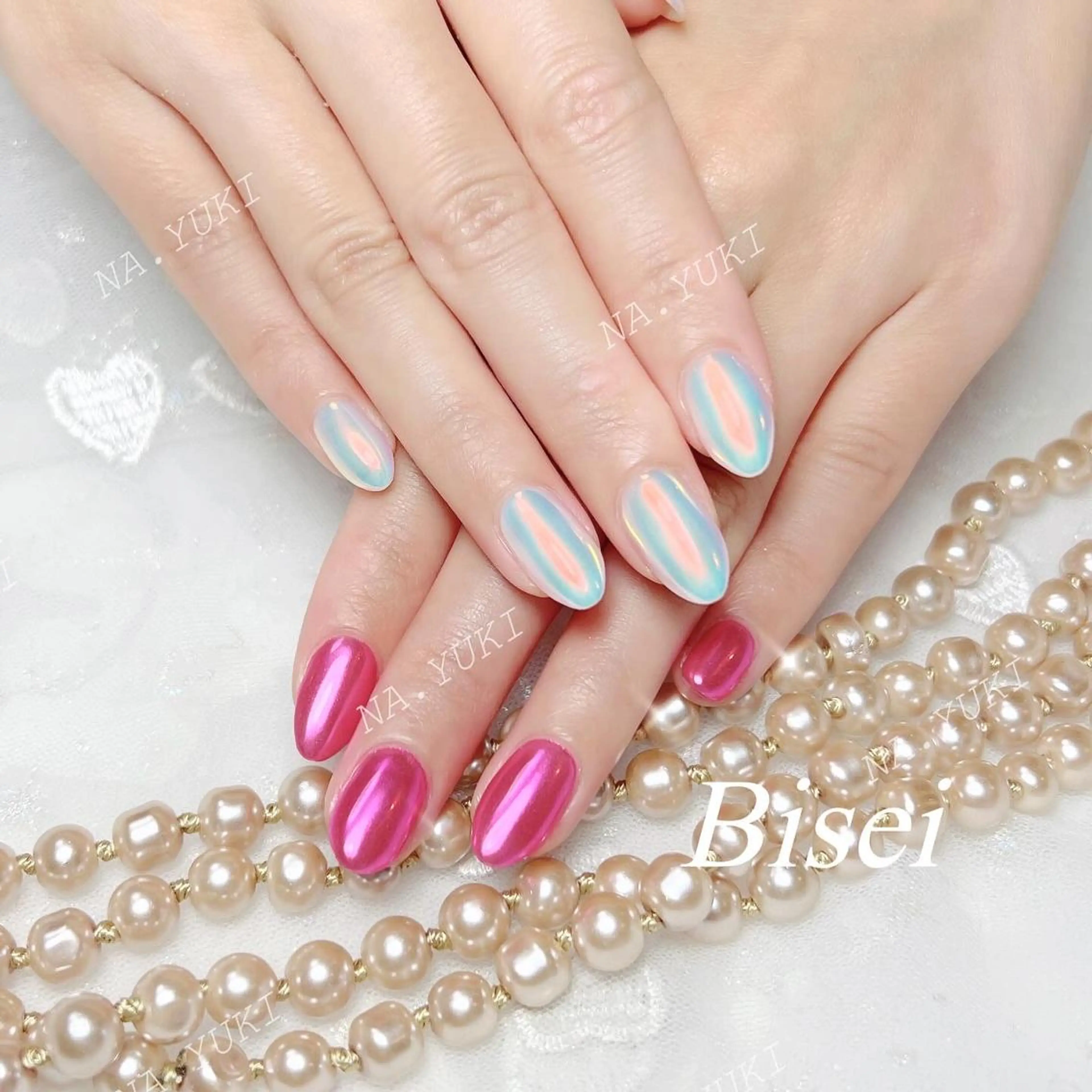 ネイル ハンドネイル 🎀 moo～ 🎀のネイルデザイン