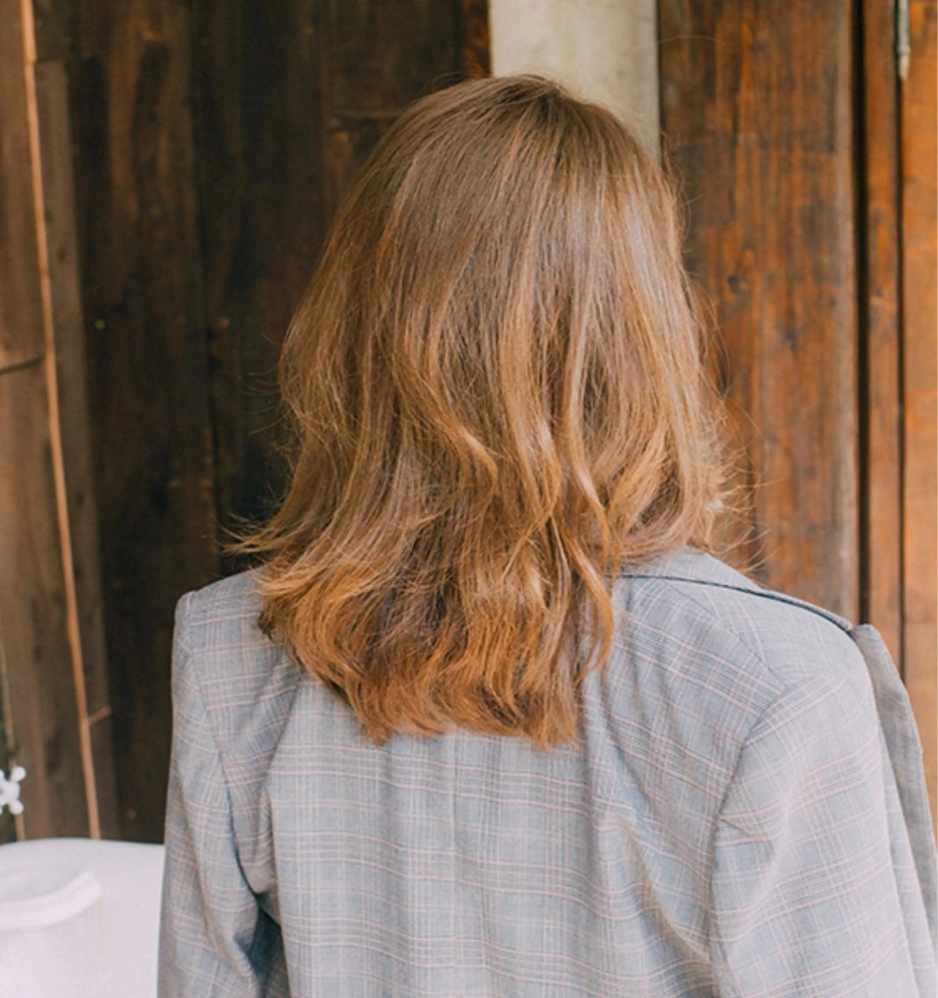 セミロング カラー ◎ハイトーンカラー◎ 💫江口沙季💫のヘアスタイル