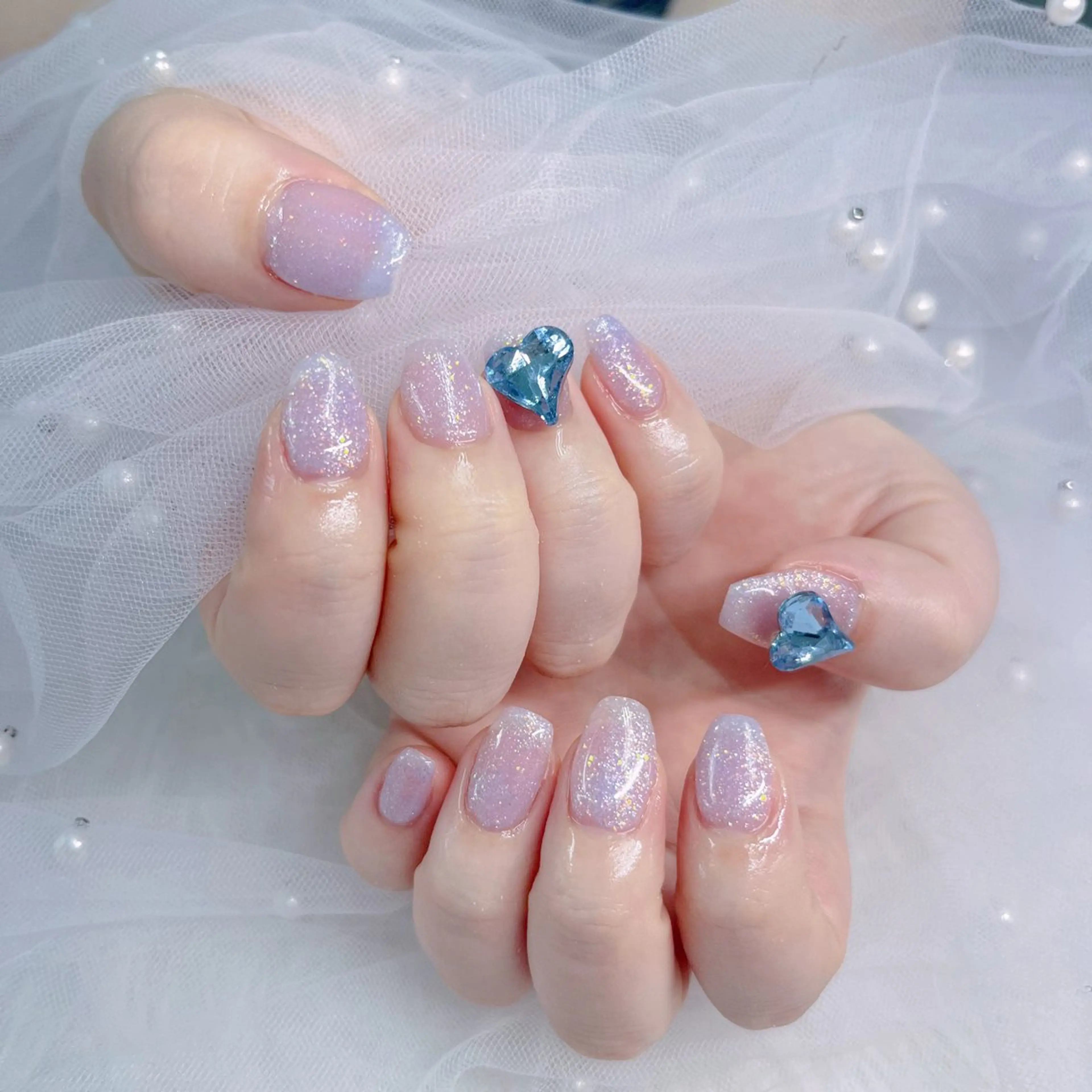 ネイル パーツ全部¥110 サロンミミのネイルデザイン